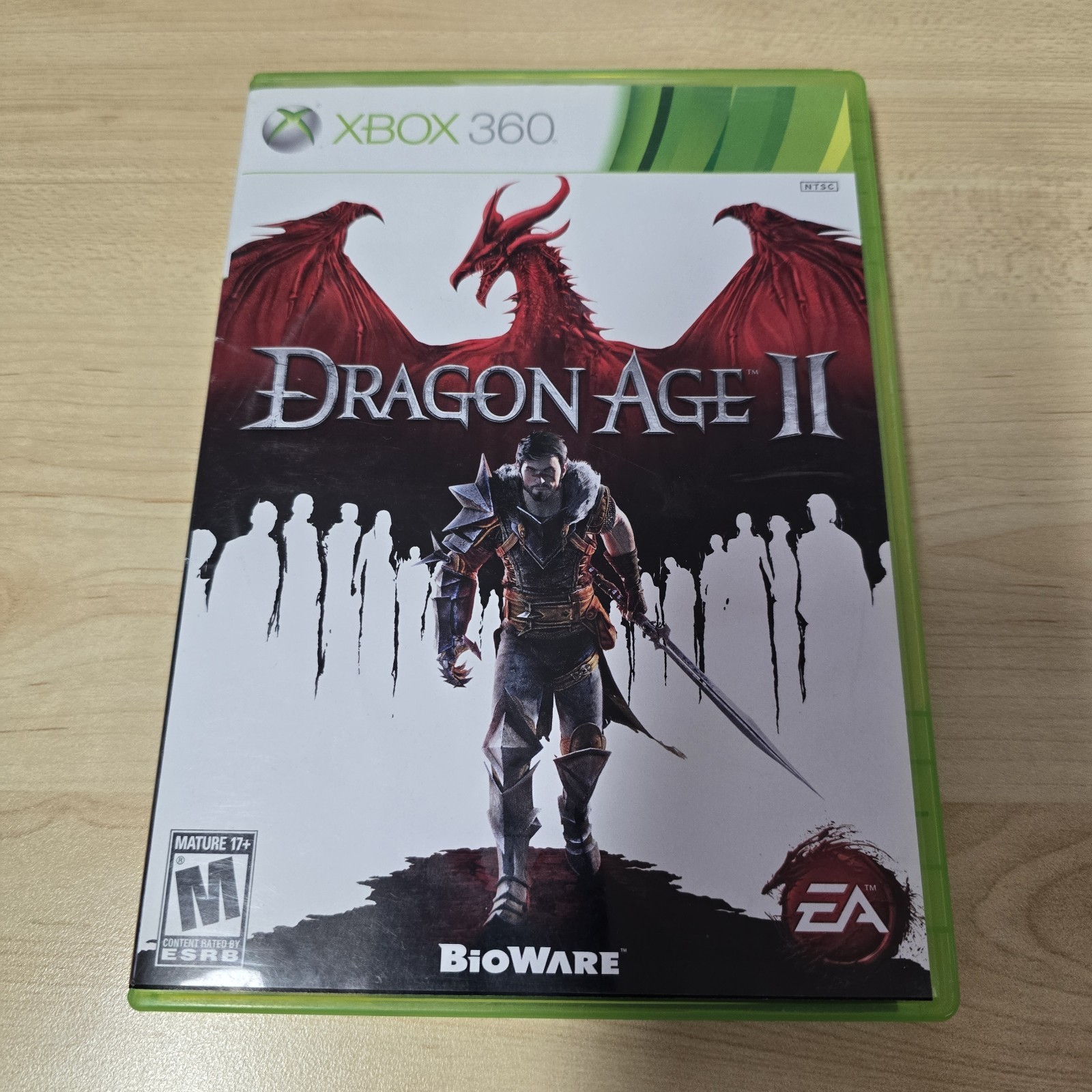 Dragon Age II (Microsoft Xbox 360, 2011) W/Manual