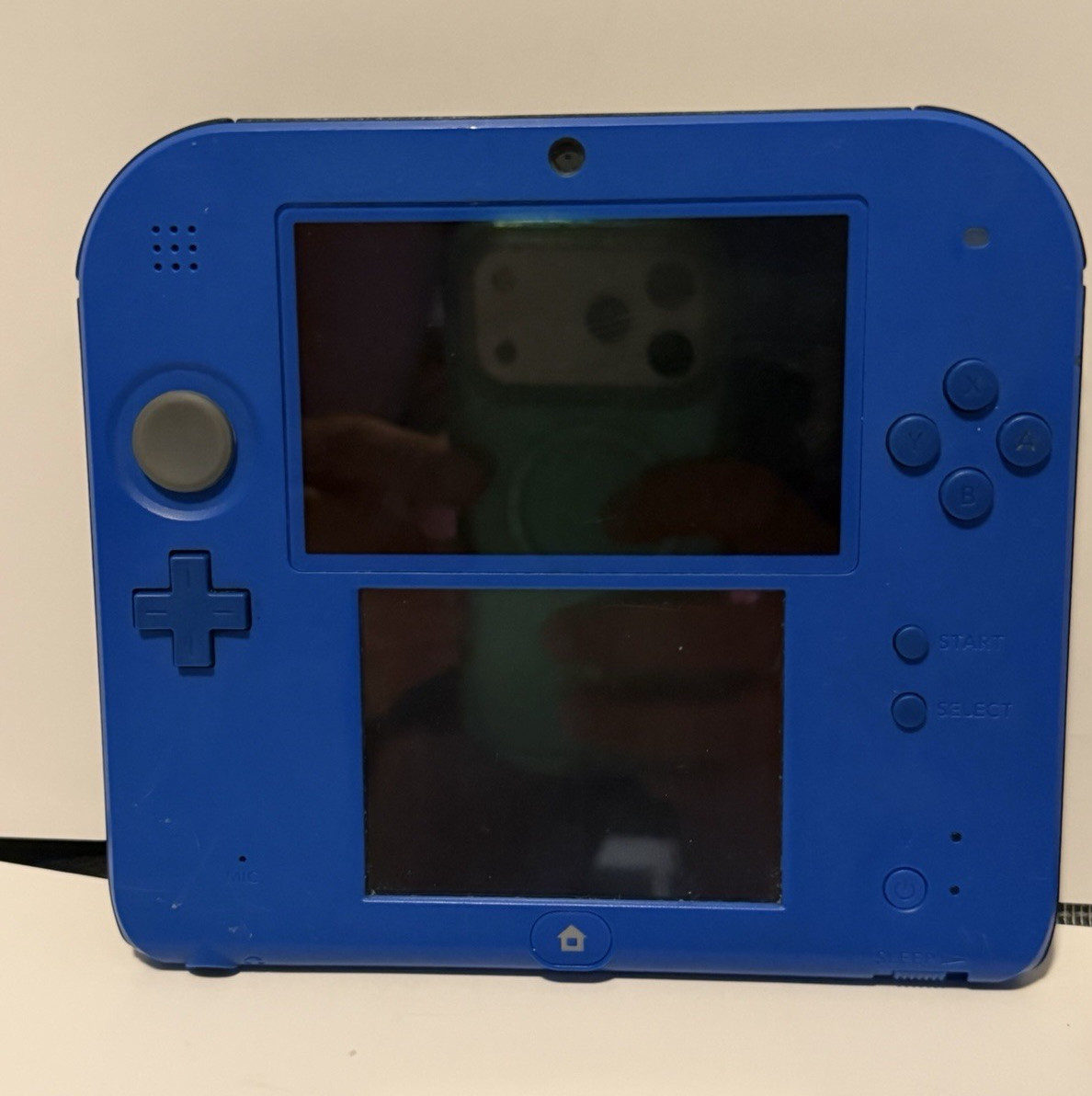 Nintendo 2DS Blue Handheld System Console w/ Charger, Wi-Fi, Headphone Jack