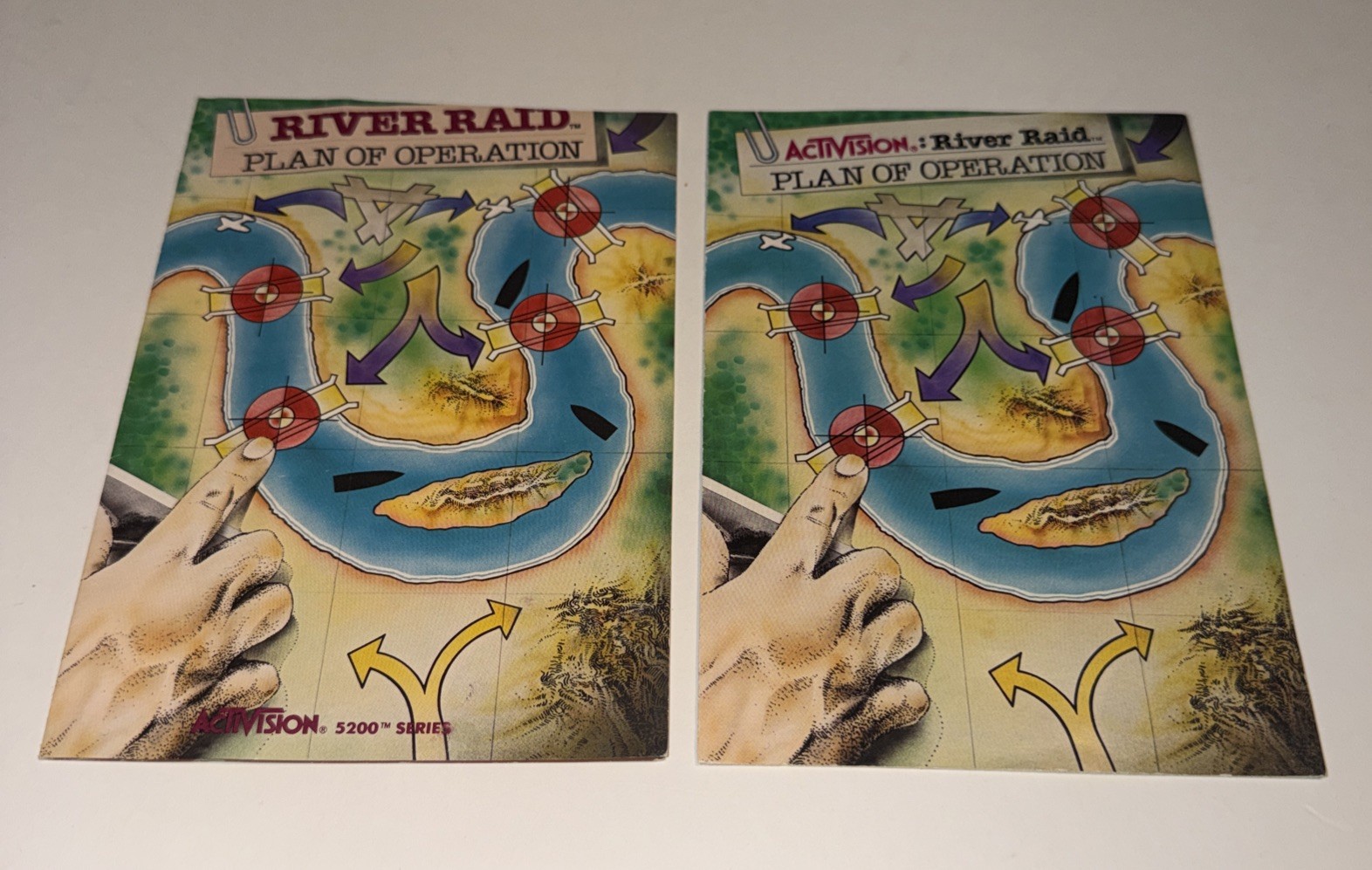 River Raid (Atari 2600, 1982) Complete – Cleaned & Tested