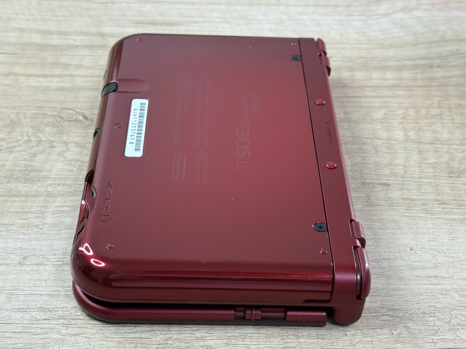 RANk A Nintendo New 3DS LL XL Metallic Red Console Tested Japan ver D2399