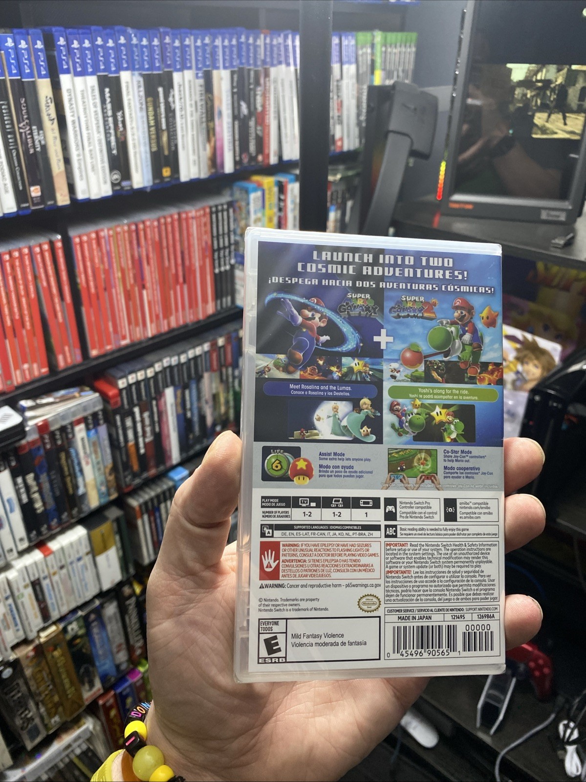 Super Mario Galaxy + Super Mario Galaxy 2 Nintendo Switch Free Delivery!