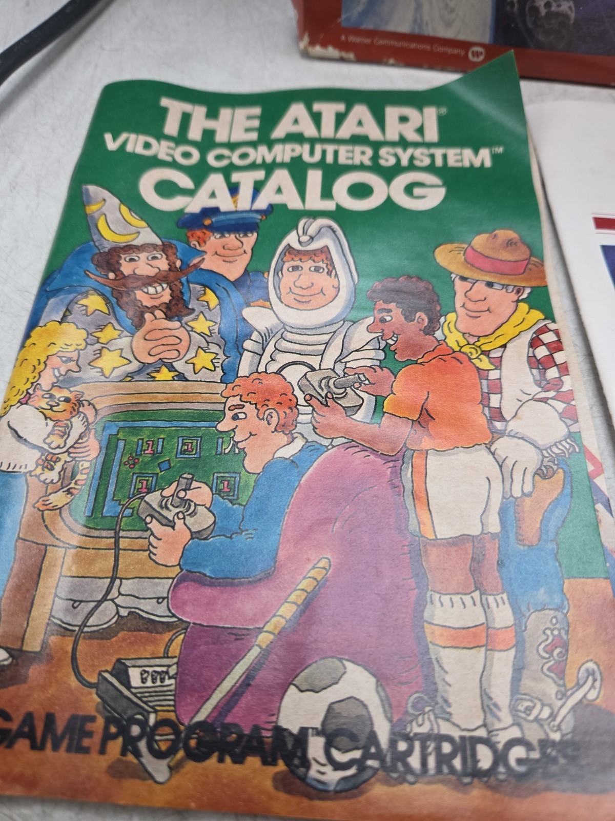 Asteroids Atari 2600 Video Game Cartridge 1981 CIB Complete with Box & Manual