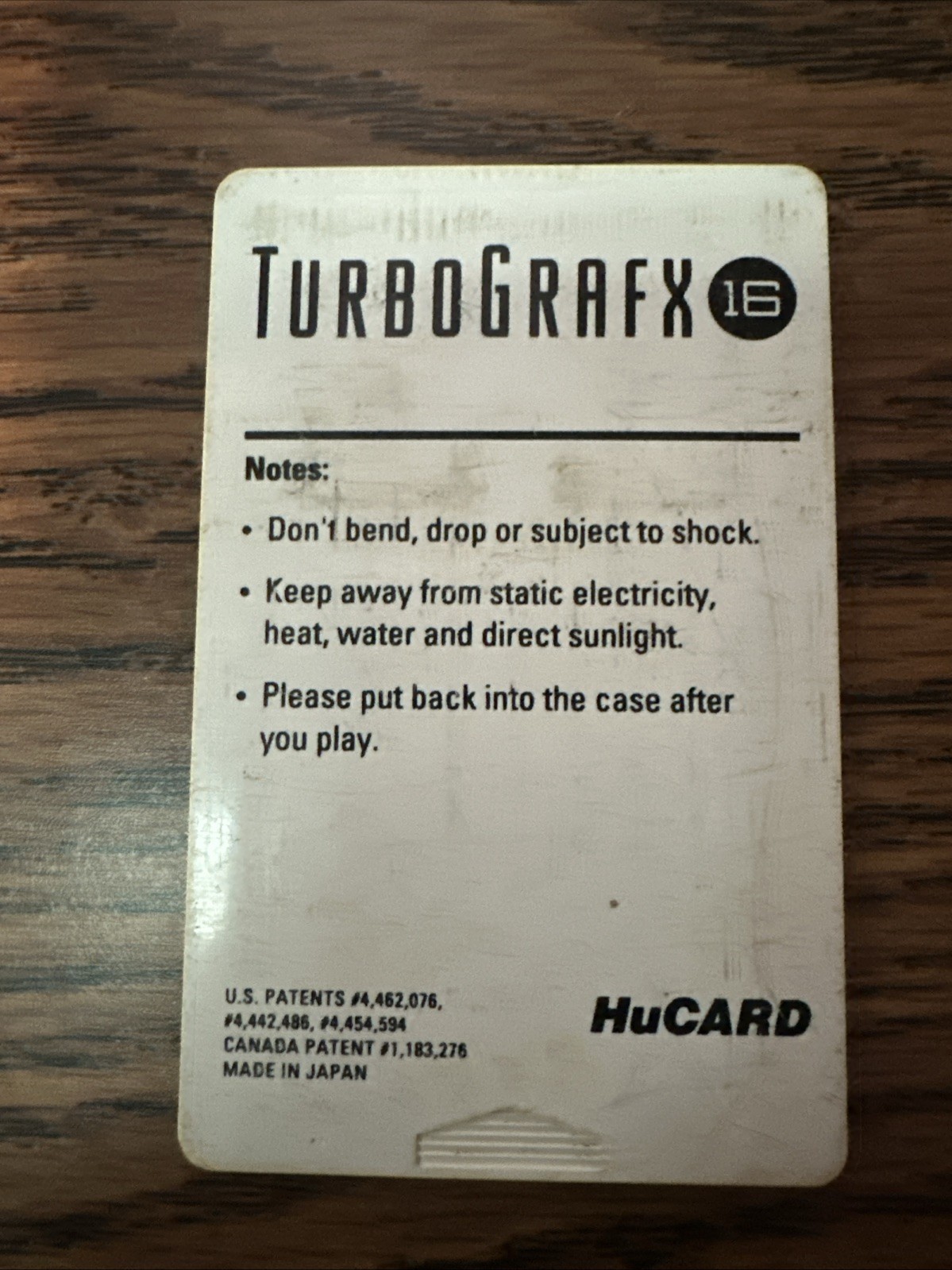 Aero Blasters TURBOGRAFX-16 Cartridge Game 1990 Authentic HuCard