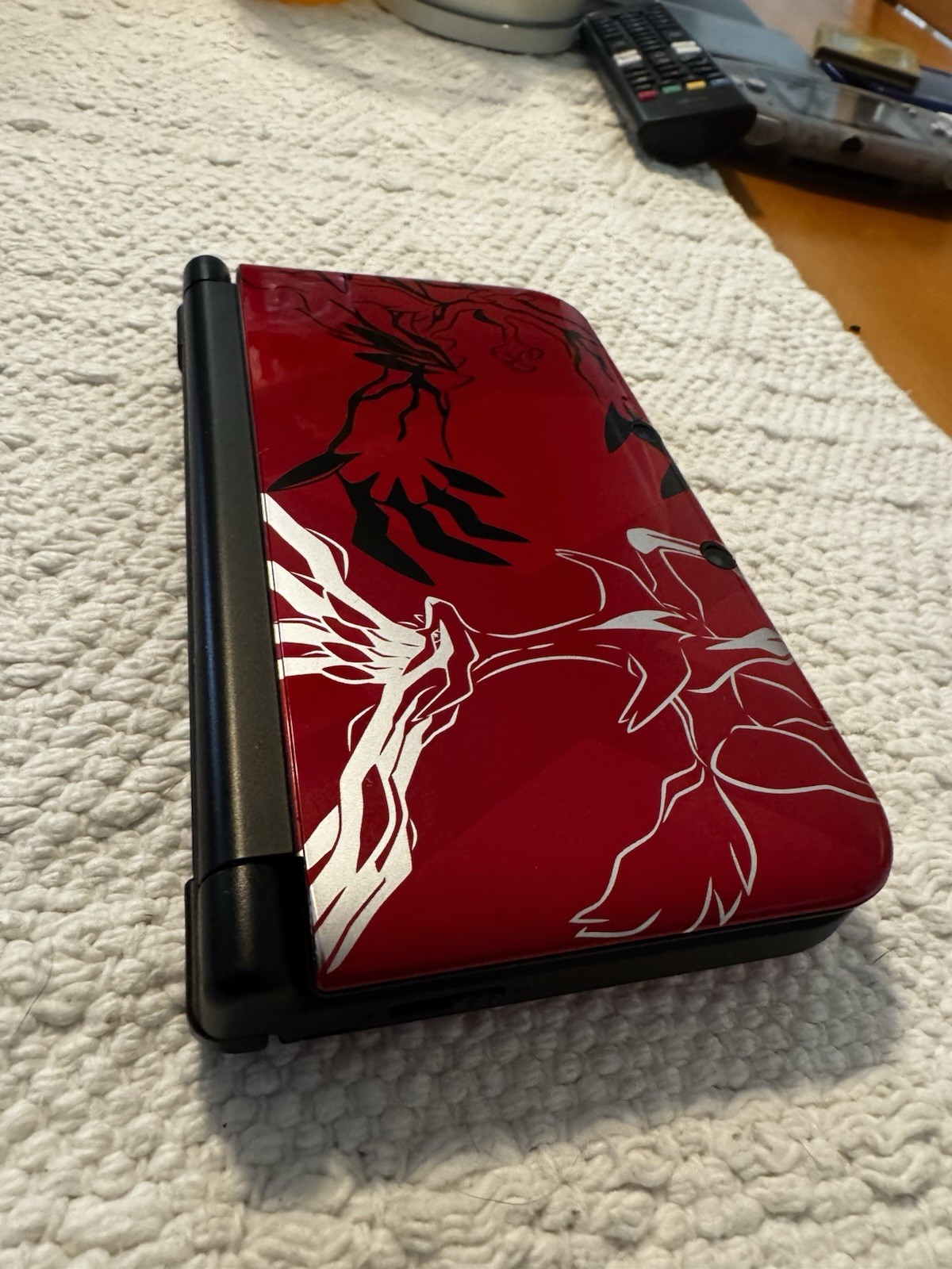 Nintendo 3DS XL Pokemon X Y Xerneas Yveltal Red Edition CIB Tested OEM