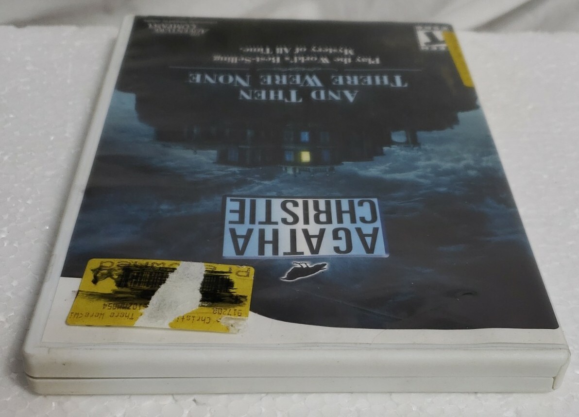 Agatha Christie: And Then There Were None – Nintendo Wii Game video good disc r