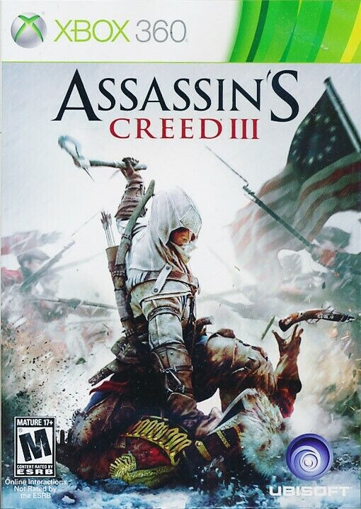 Assassin’s Creed III 3 – Microsoft Xbox 360 – Complete Game & Case