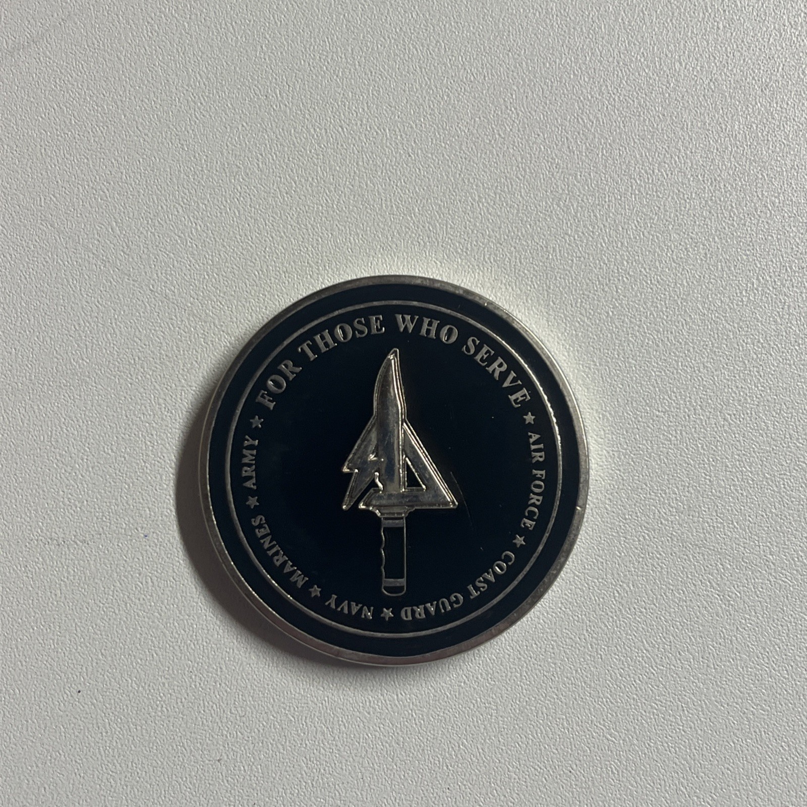 Call of Duty MW3 Marine Challenge Coin Rare For those Who Serve Limited Promo