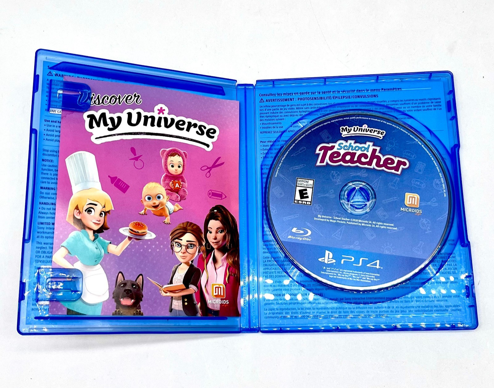 PlayStation 4 Video Game My Universe School Teacher Simulation