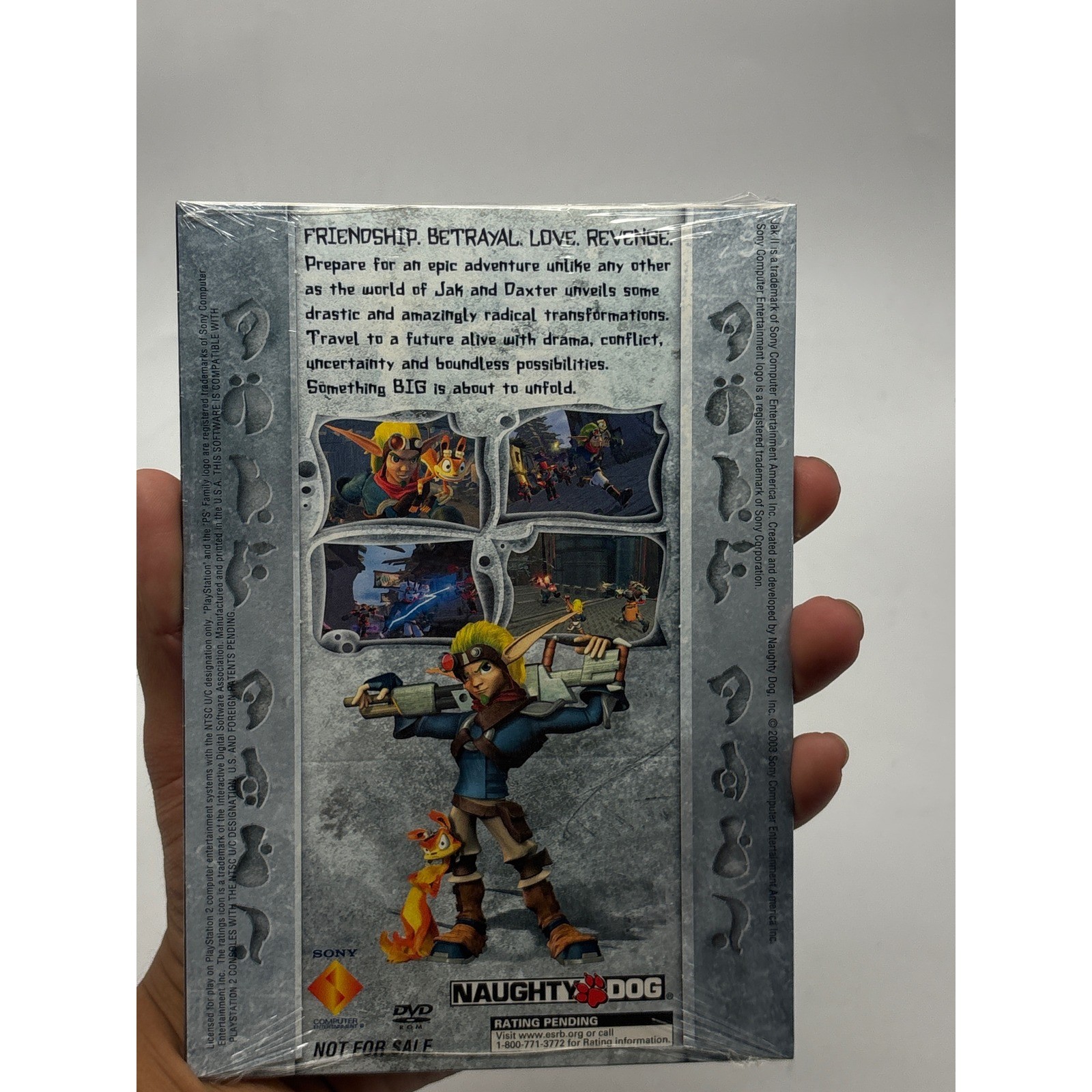 Jak II Demo Disc PlayStation 2 PS2 NTSC U/C SCUS-97273 Factory Sealed Promo
