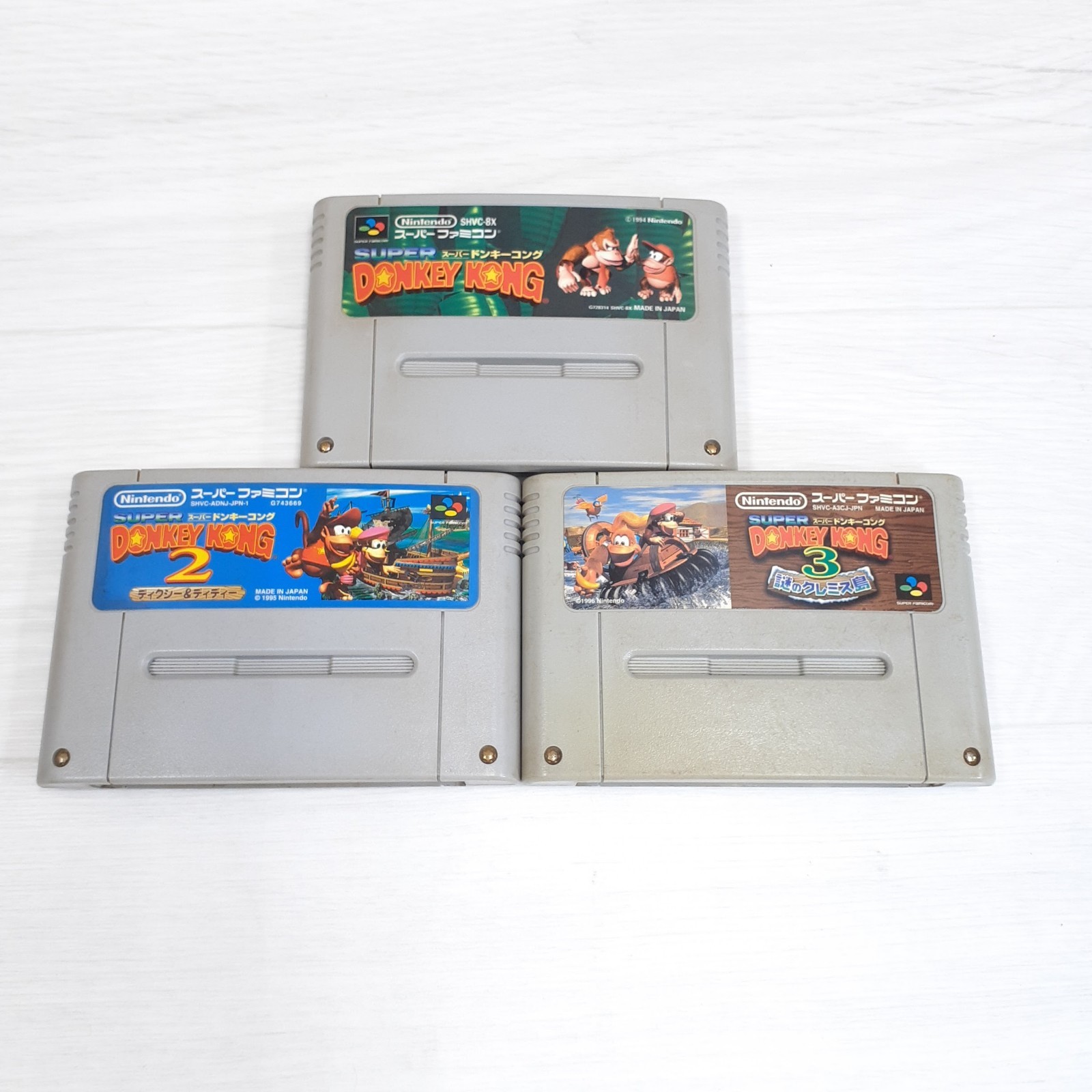 Nintendo Japanese Famicom & Super Famicom Console Bundle Super Mario Donkey Kong