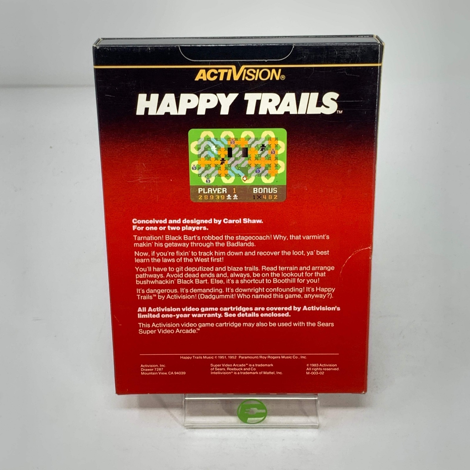 Happy Trails (Mattel Intellivision, 1982)