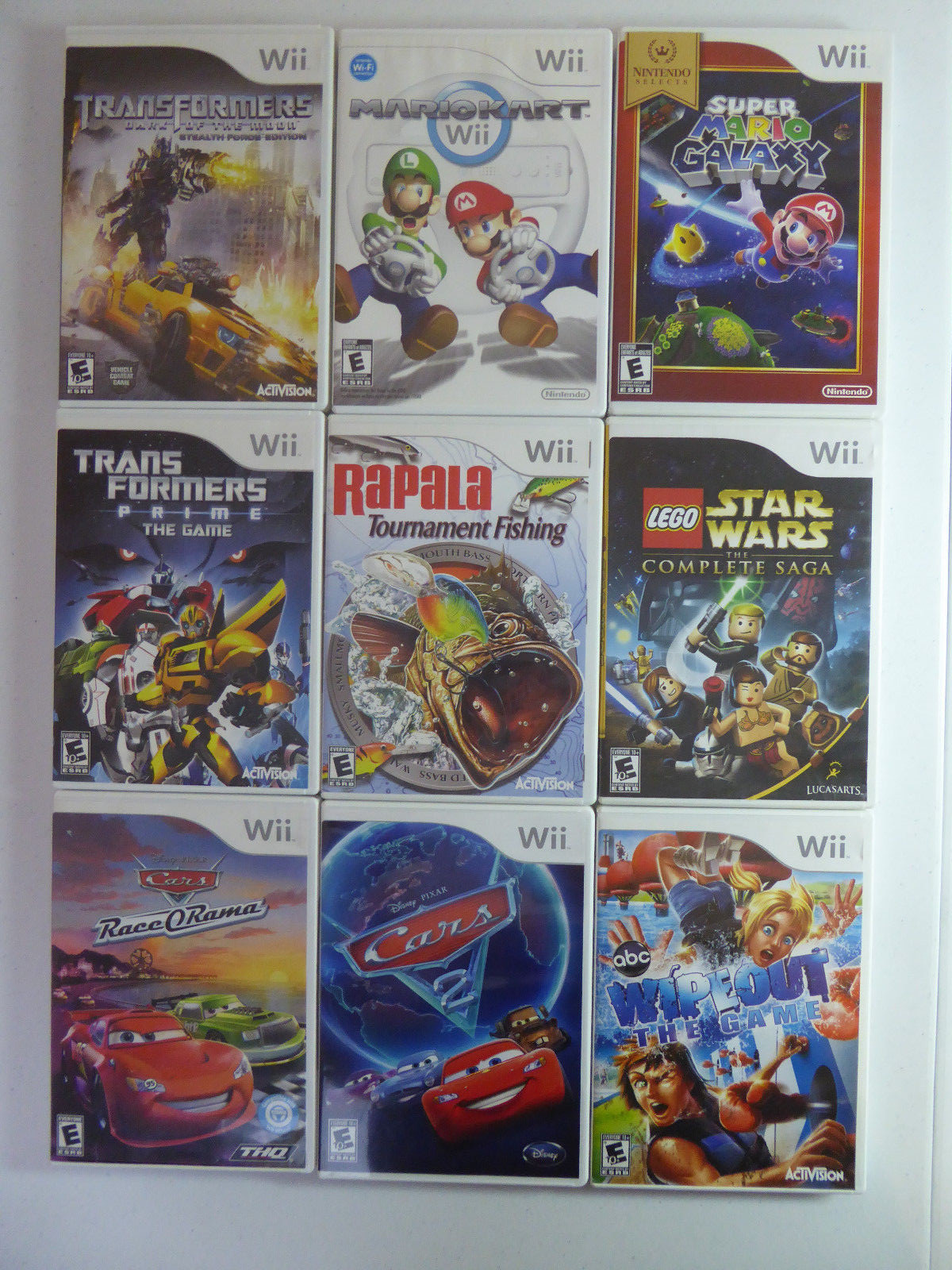 Nintendo Wii Collection Games For All Ages