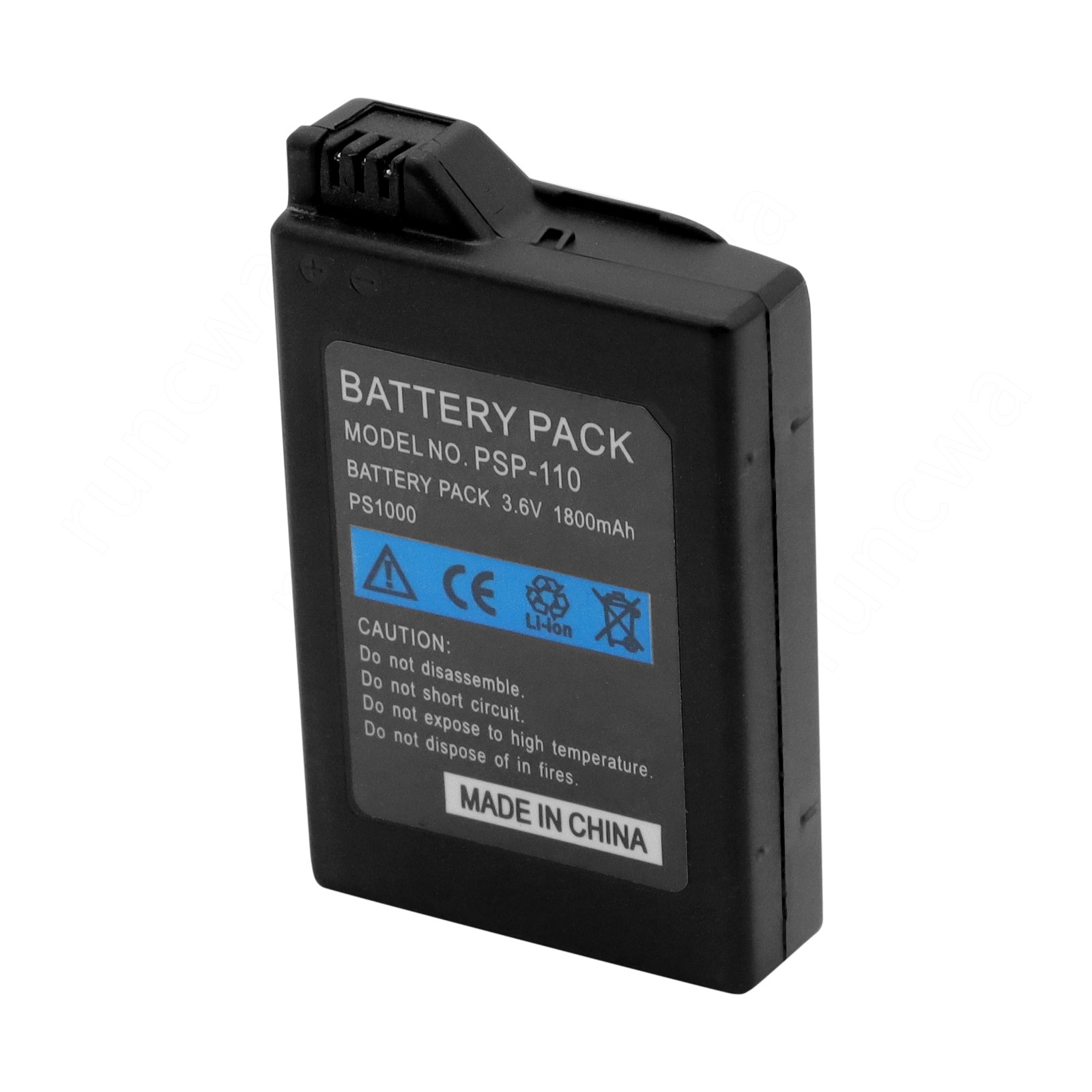 Rechargeable Battery for Sony PSP-110 PSP-1001 PSP 1000 3.6V 1800mAh New