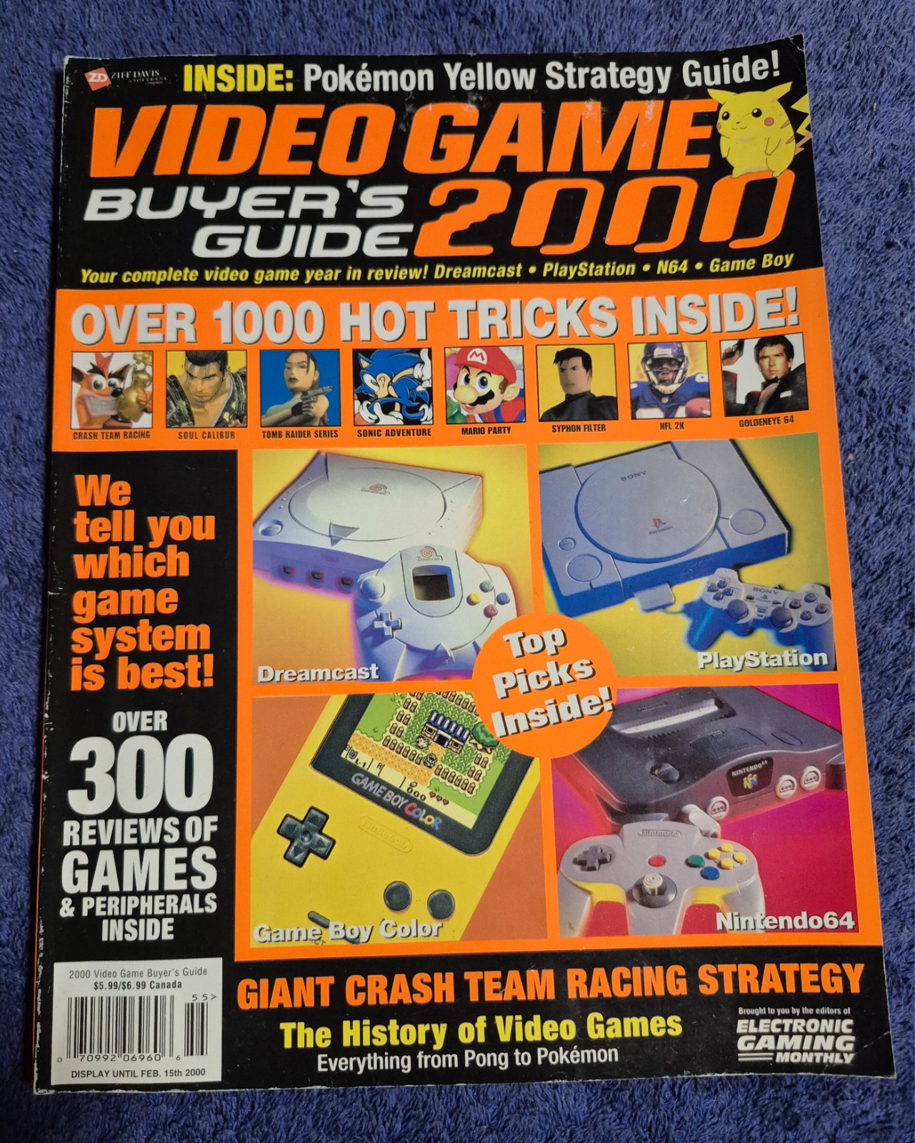 VIDEO GAME BUYER’S GUIDE 2000 ELECTRONIC GAMING MONTHLY DREAMCAST PLAYSTATION