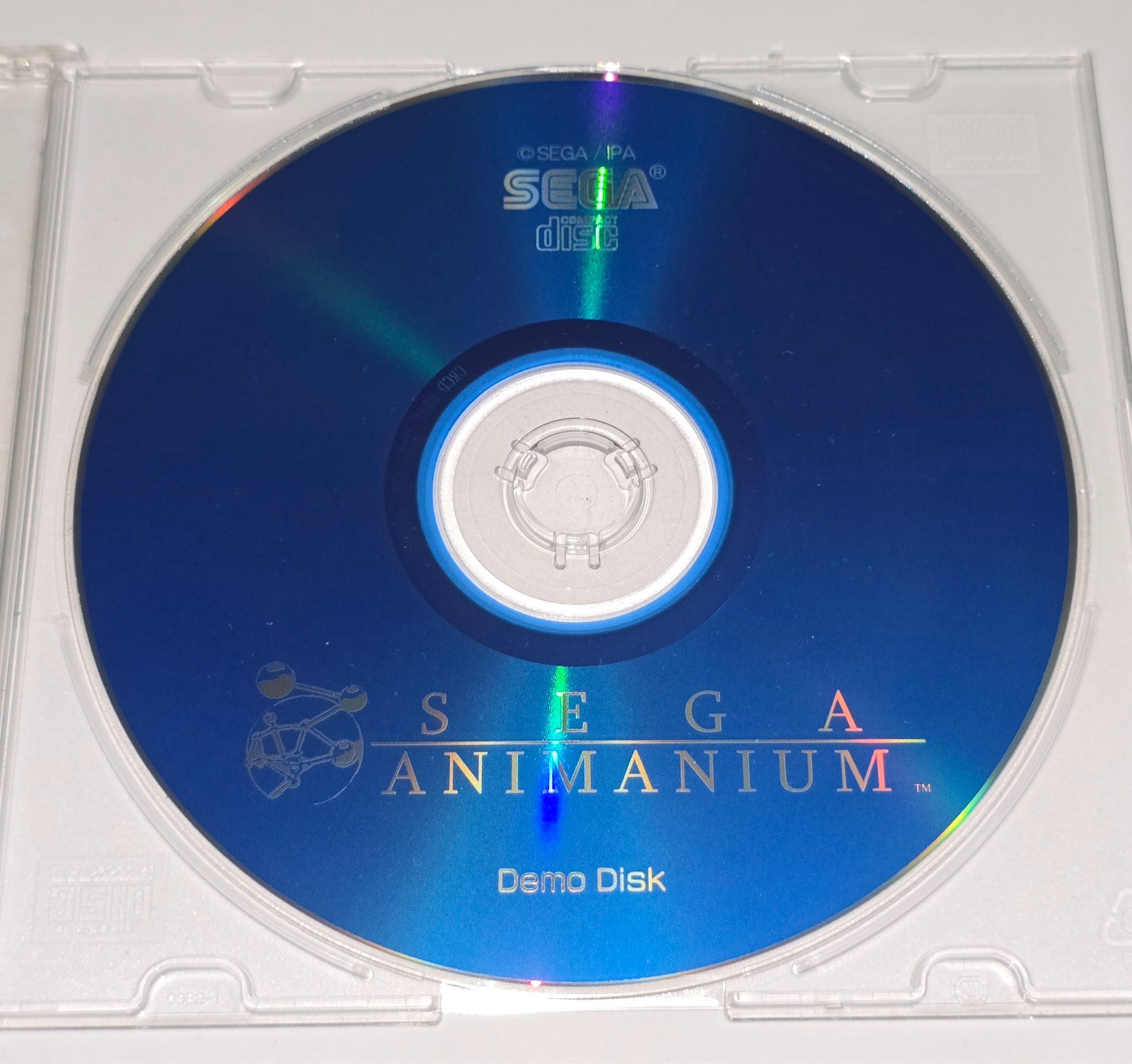 SEGA ANIMANIUM DEMO DISC E3 VIDEO GAME PROMO CD PC ANIMATION VTG ROM GENESIS