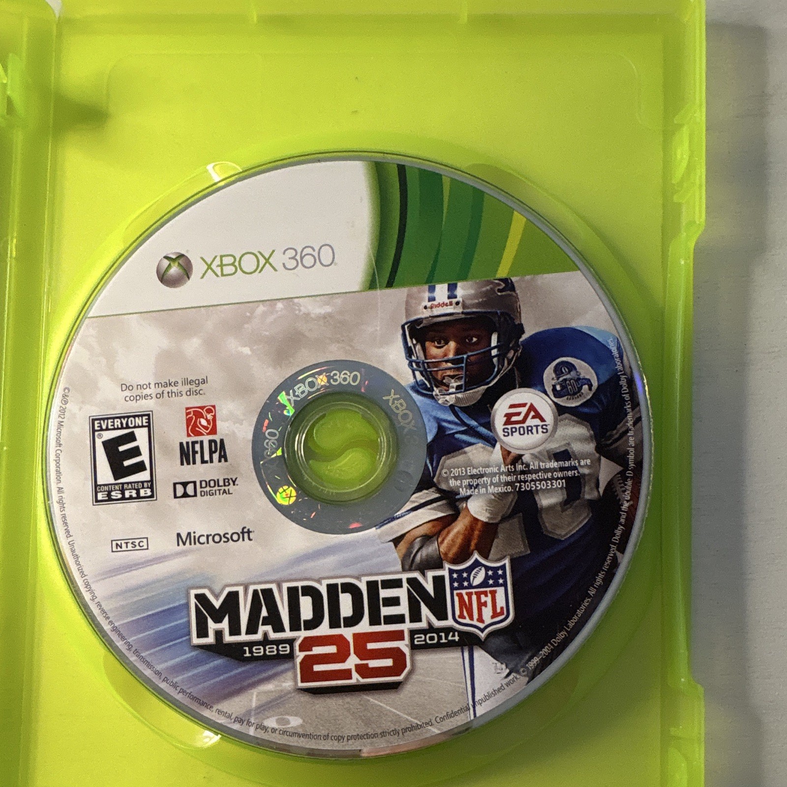 EA SPORTS Madden NFL 25 Xbox 360 Better with Kinect Bonus Content E NTSC-U/C