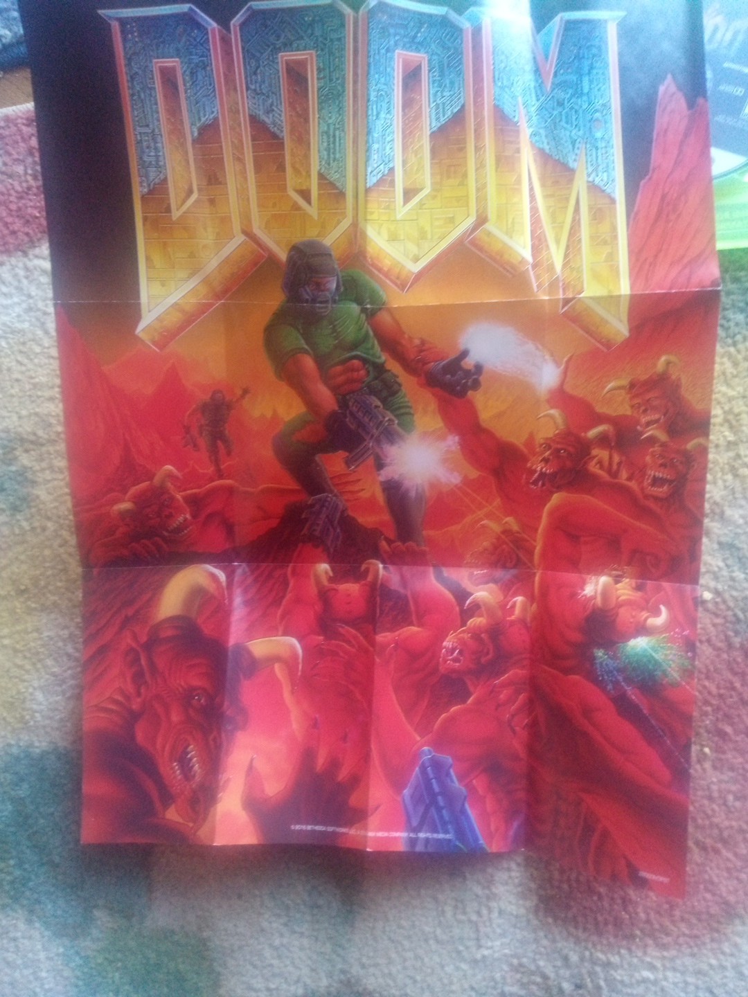 Doom 3 – BFG Edition (Microsoft Xbox 360 – Xbox One) WITH POSTER