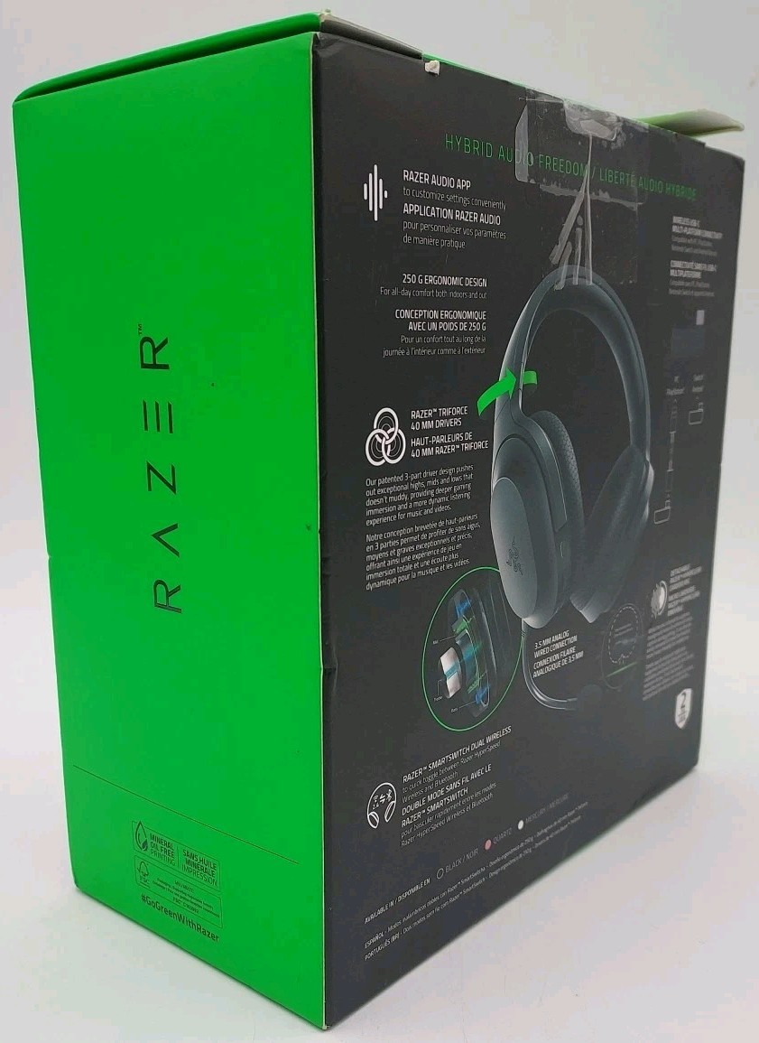 RAZER BARRACUDA X WIRELESS MULTI-PLATFORM GAMING AND MOBILE HEADSET (I1-A5)