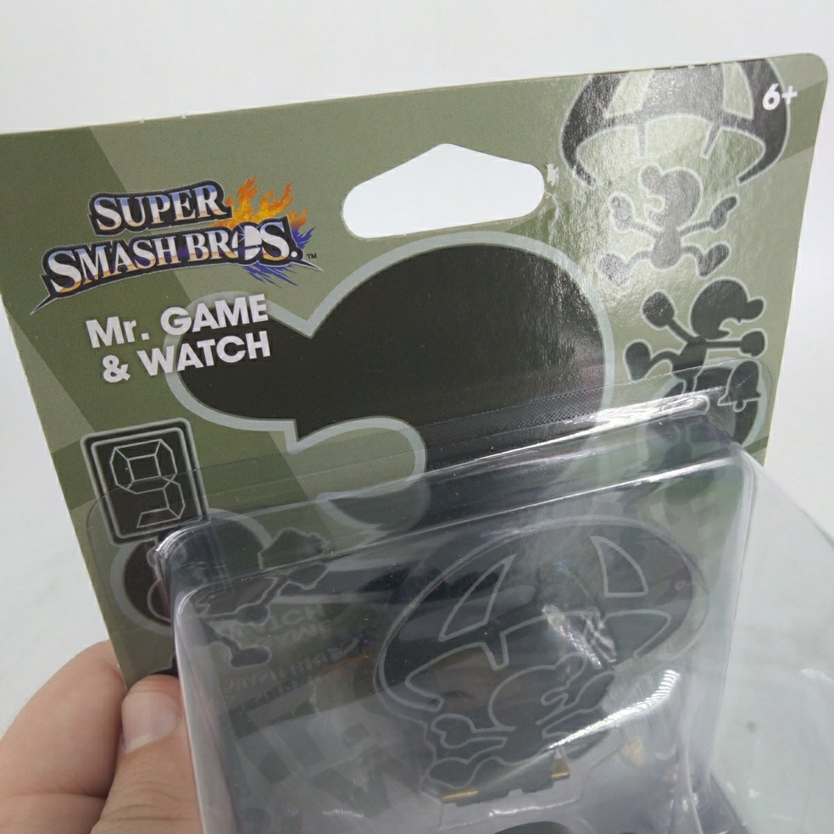 Mr. Game & Watch Super Smash Bros. Nintendo amiibo Figure – New / Sealed