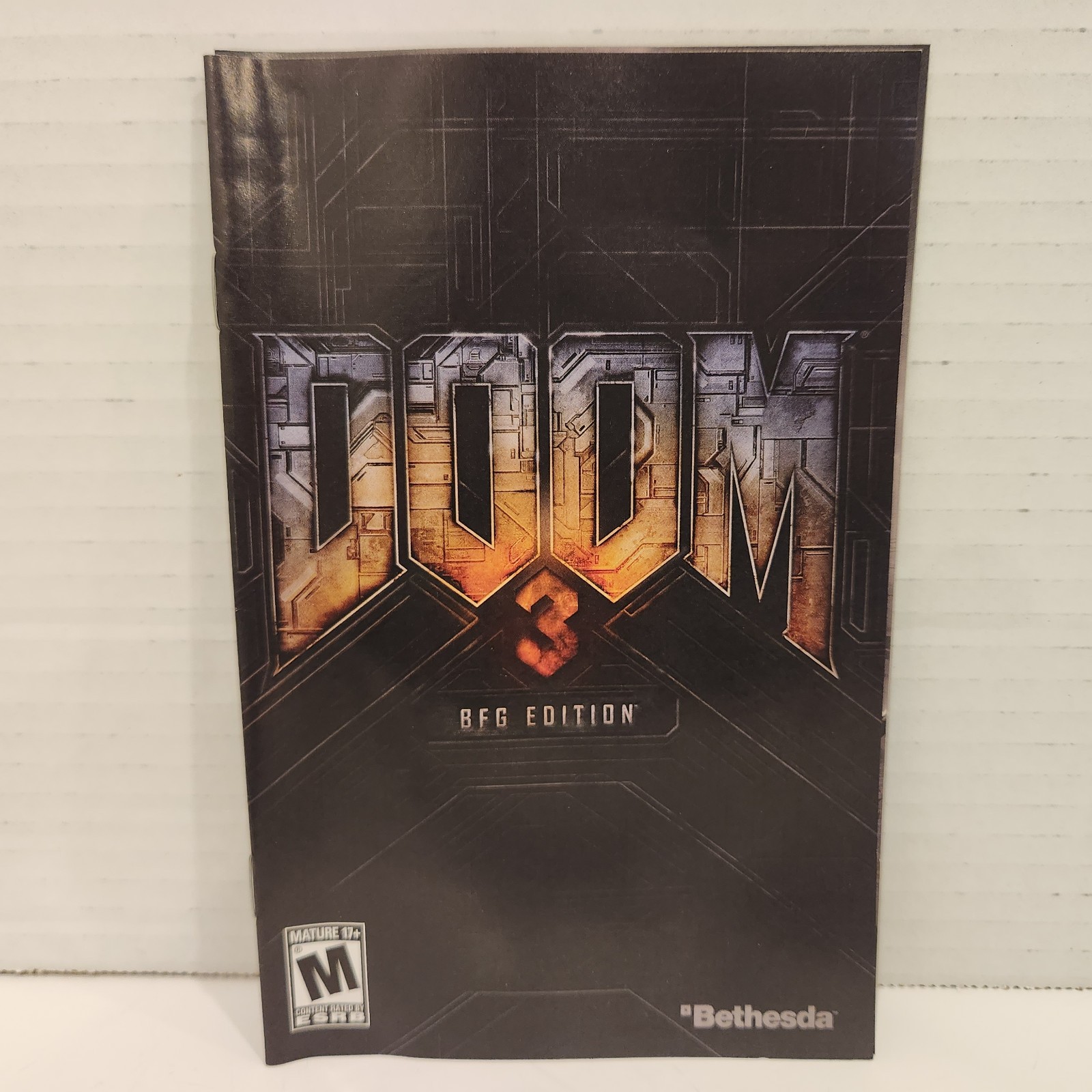 Doom 3: BFG Edition (2012, PC/DVD-ROM, Bethesda) Mature 17+ FREE SHIPPING