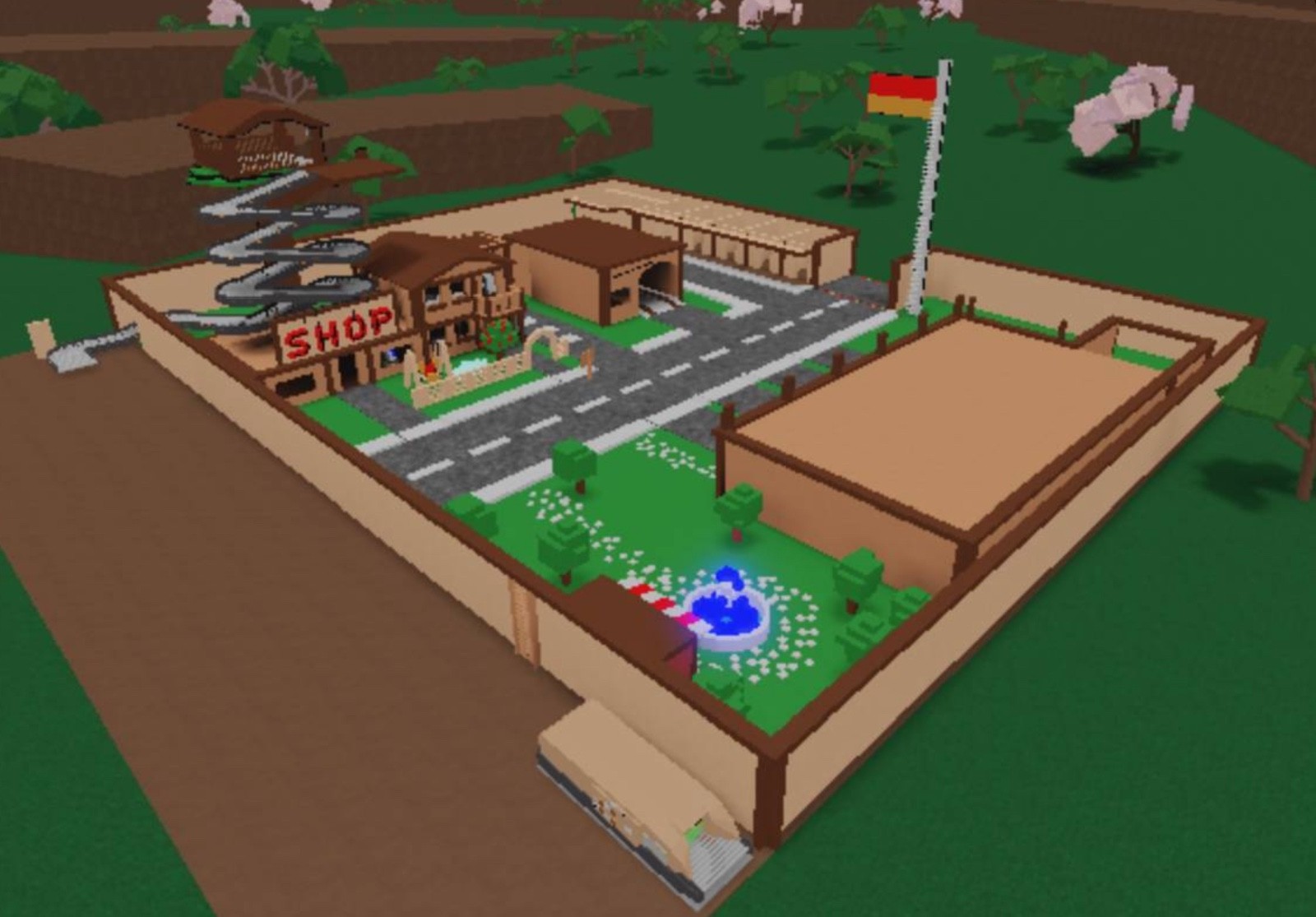 LUMBER TYCOON 2 🪓| HOUSE AND SHOP BASE 🪵🪓 I CHEAP! I
