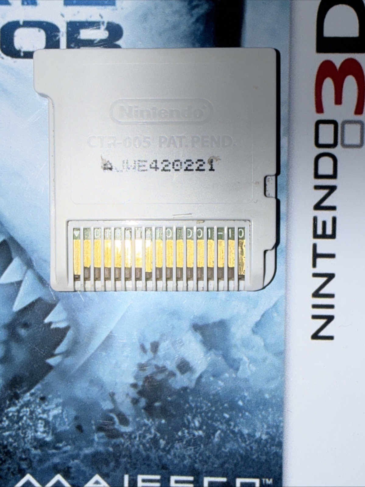 Jaws: Ultimate Predator (Nintendo 3DS, 2011) Tested / No Manual
