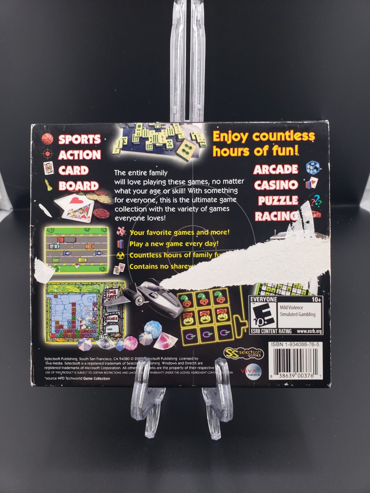 15,000 Games (Arcade Casino Racing Action Sports Card) PC – Tested