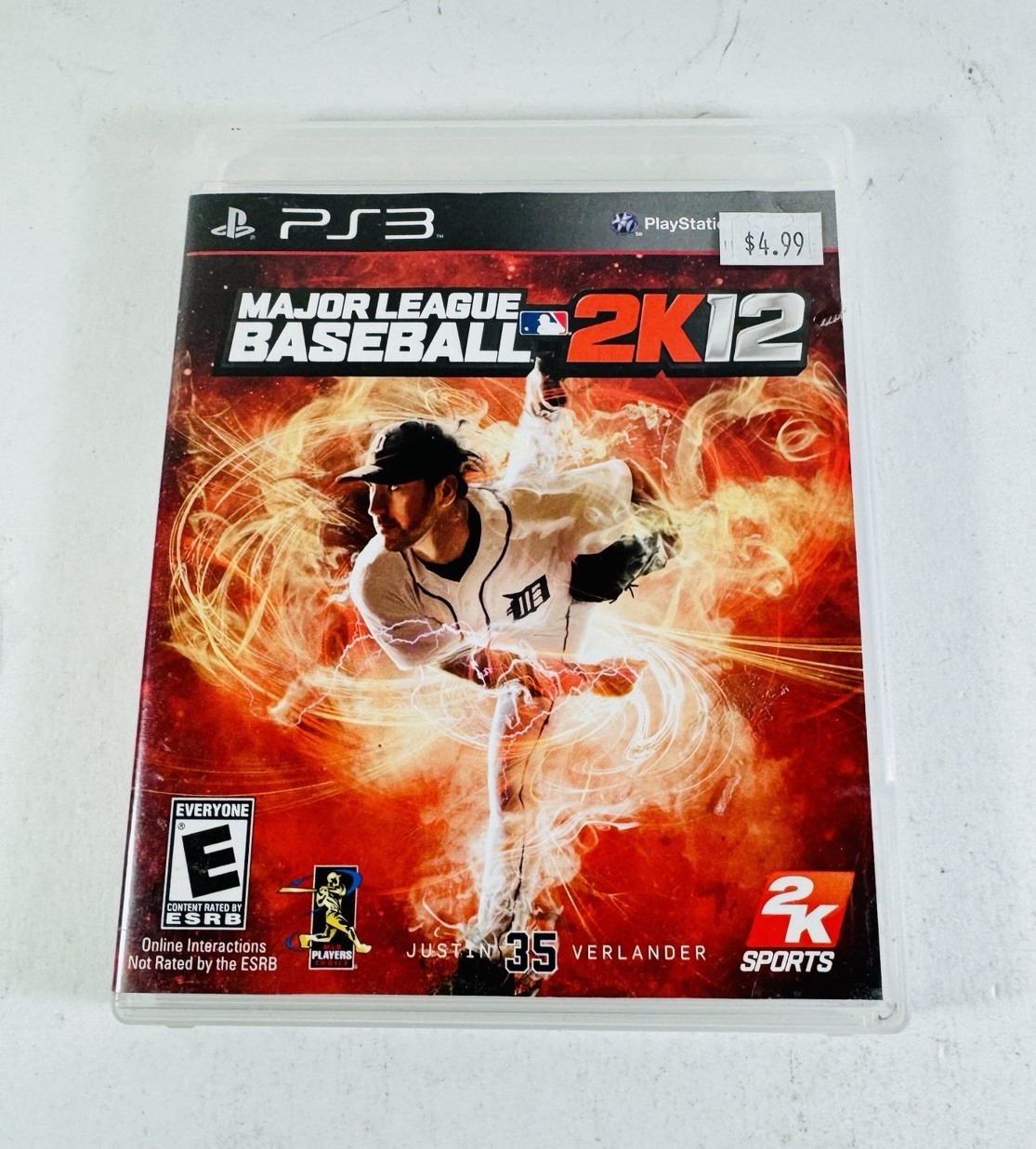 Major League Baseball 2K12 (Sony PlayStation 3, 2012) Case And Disc ML431