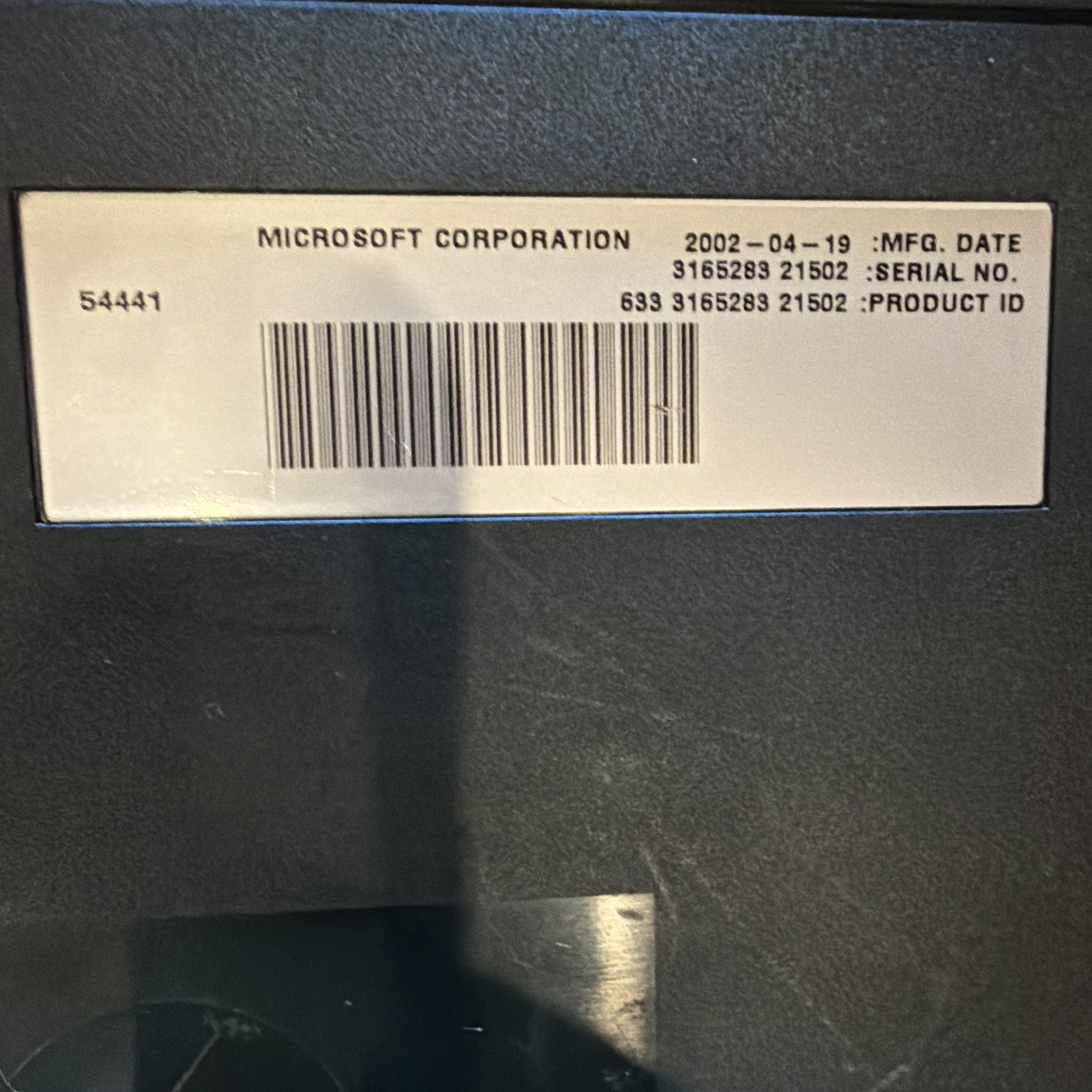 Microsoft Xbox Original Home Console Black NTSC-U/C 8GB 480p DVD w/ Controller