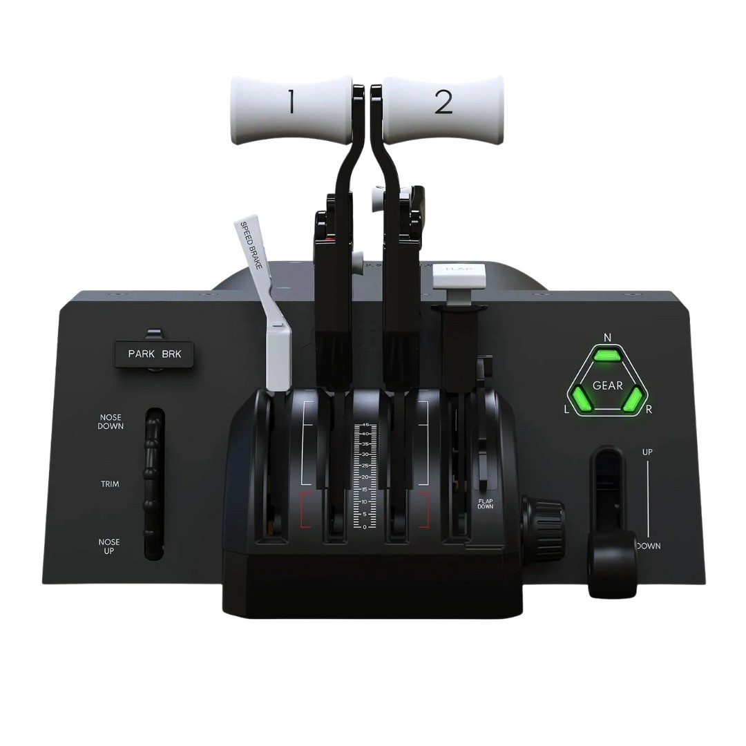 Honeycomb Aeronautical Alpha Flight Controls LITE and Bravo Throttle Quadrant