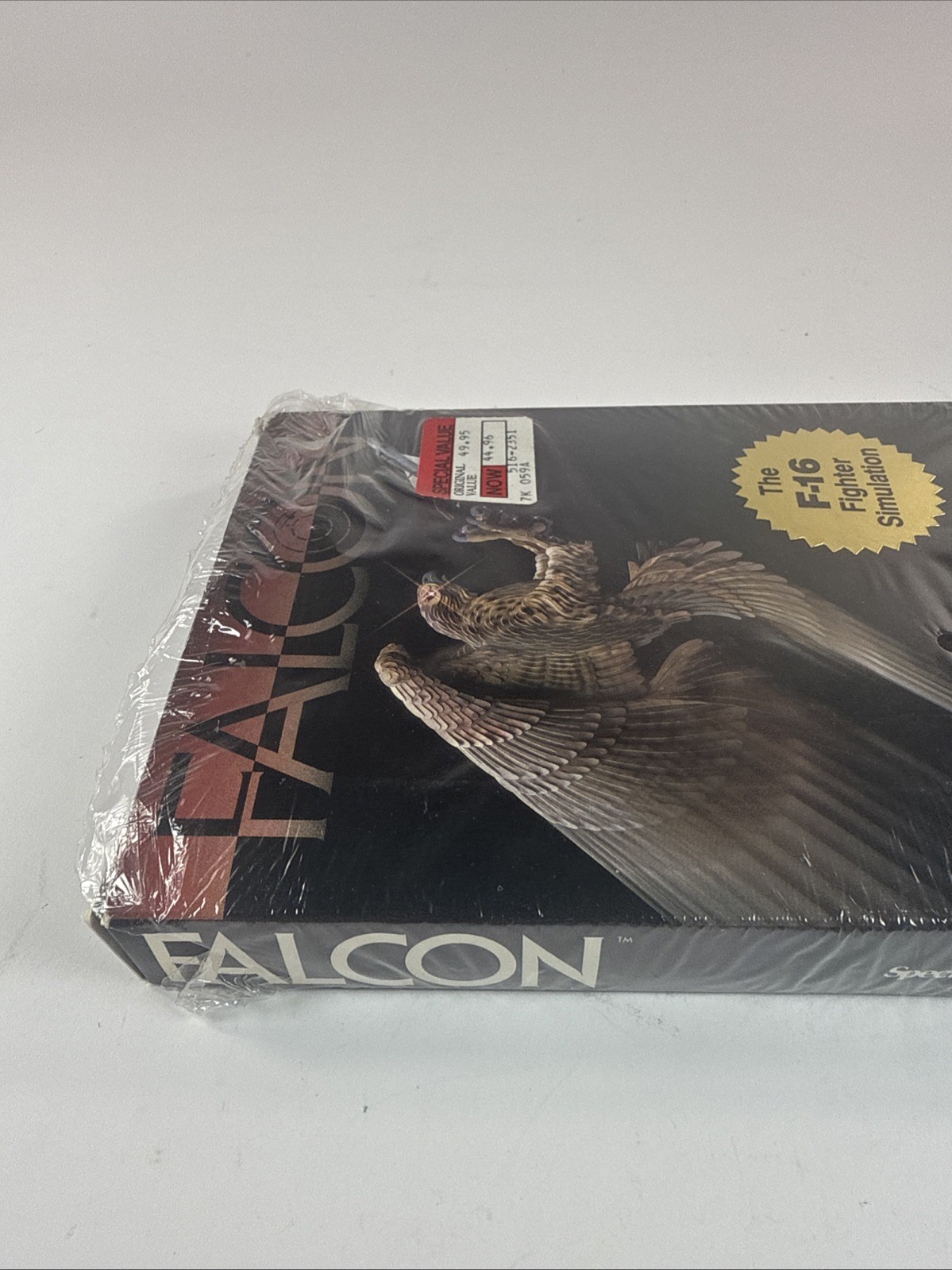 Falcon Flight Simulator Big Box Macintosh CIB By Spectrum Holobyte MINT COND