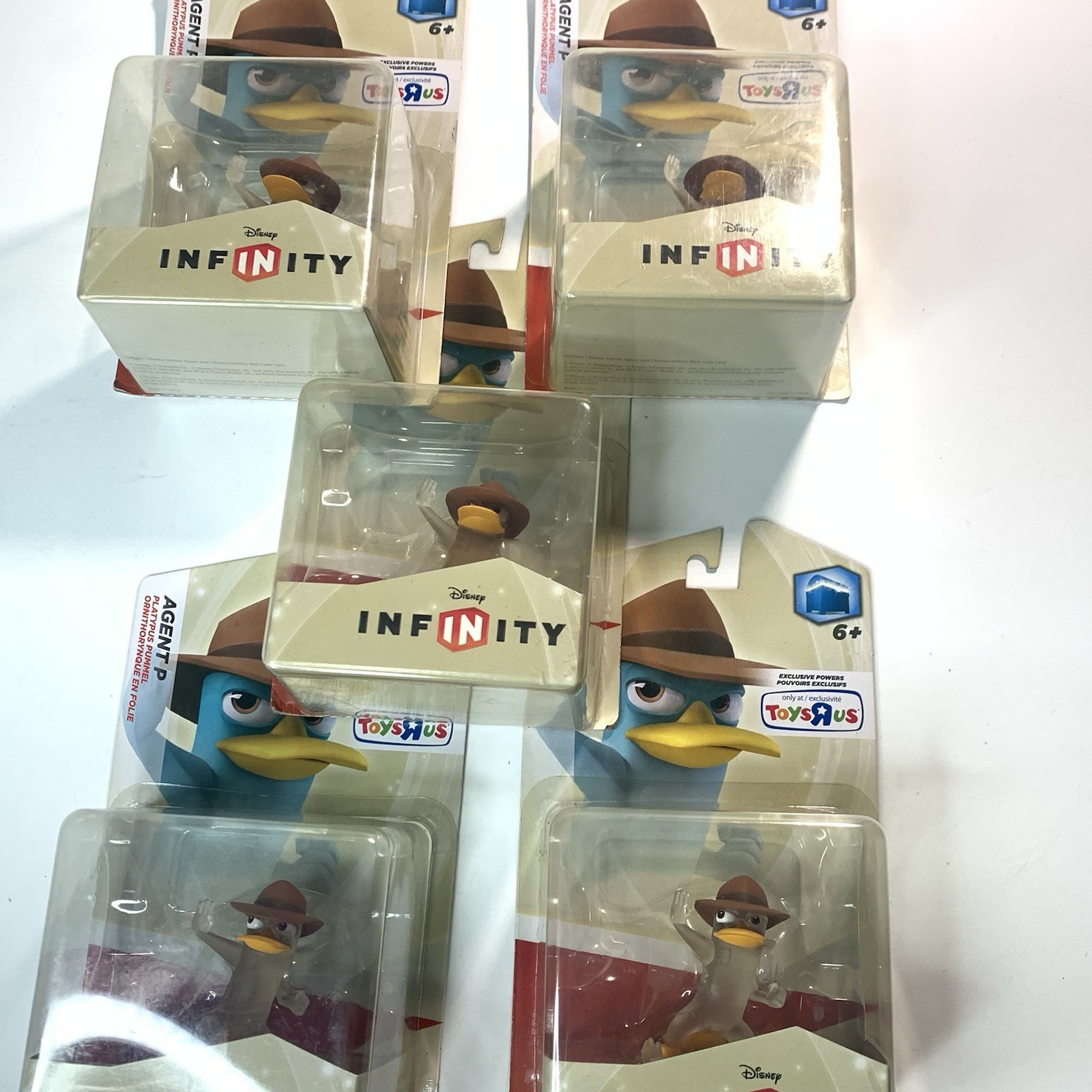 Lot (5) Disney Infinity Phineas & Ferb Agent P Crystal Figure ToysR’Us Exclusive