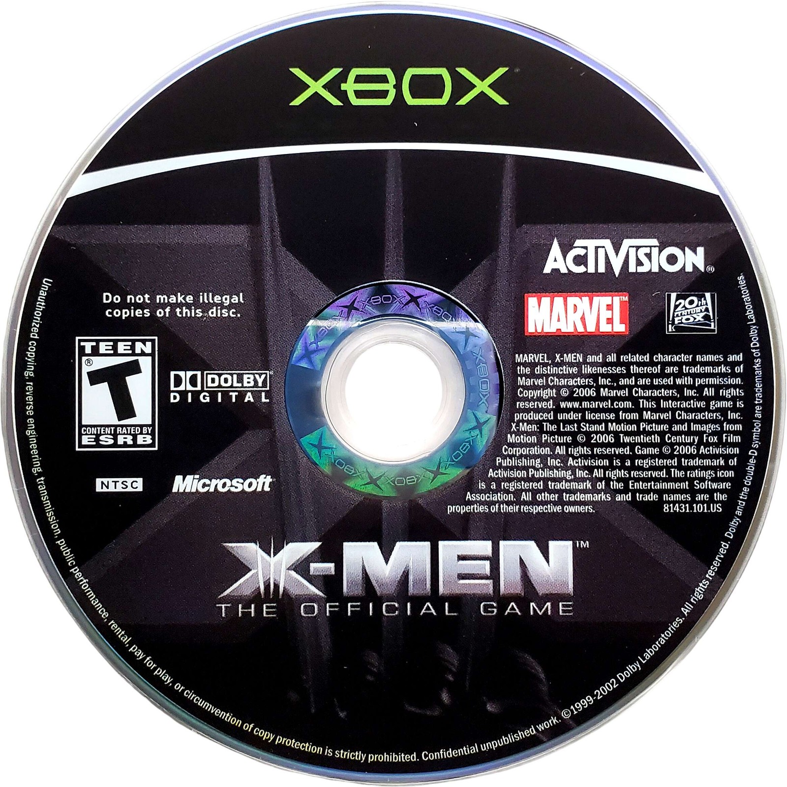 X-Men The Official Game – Microsoft Xbox 10 Tested 1Y Guarantee