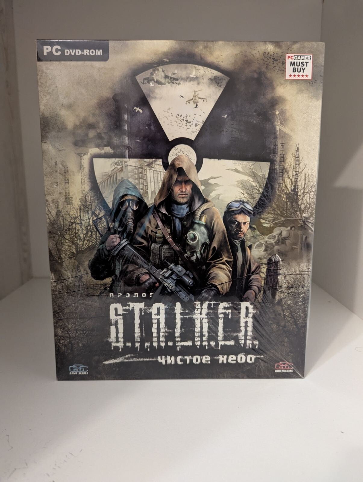 STALKER Clear Sky collector edition [PC] Time Capsule 2008 Full Set in Box+Gift