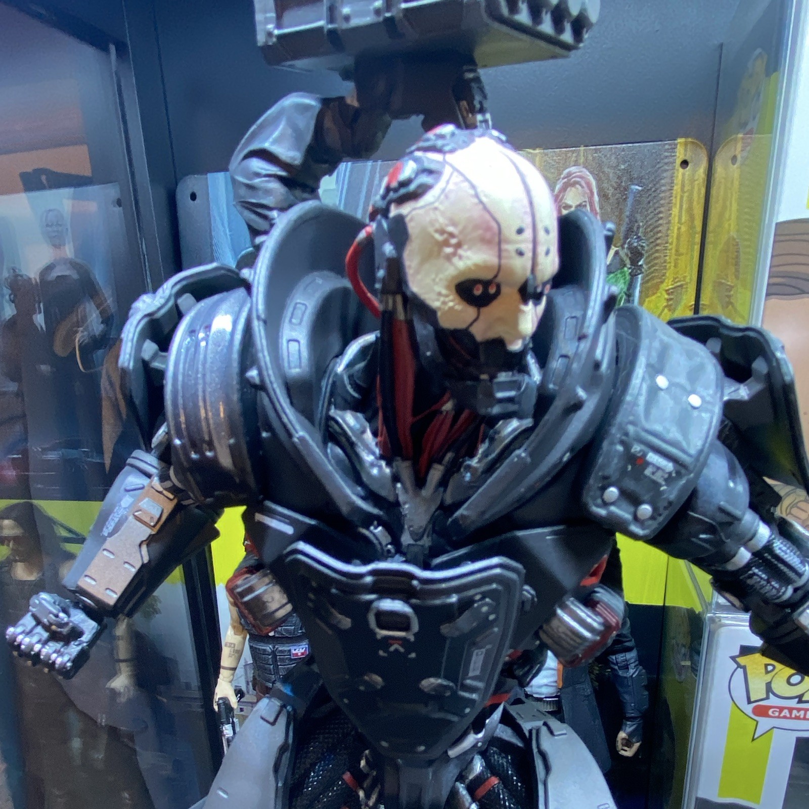Cyberpunk 2077 Adam Smasher Statue Figure w/ Display Base 2020 comes with box