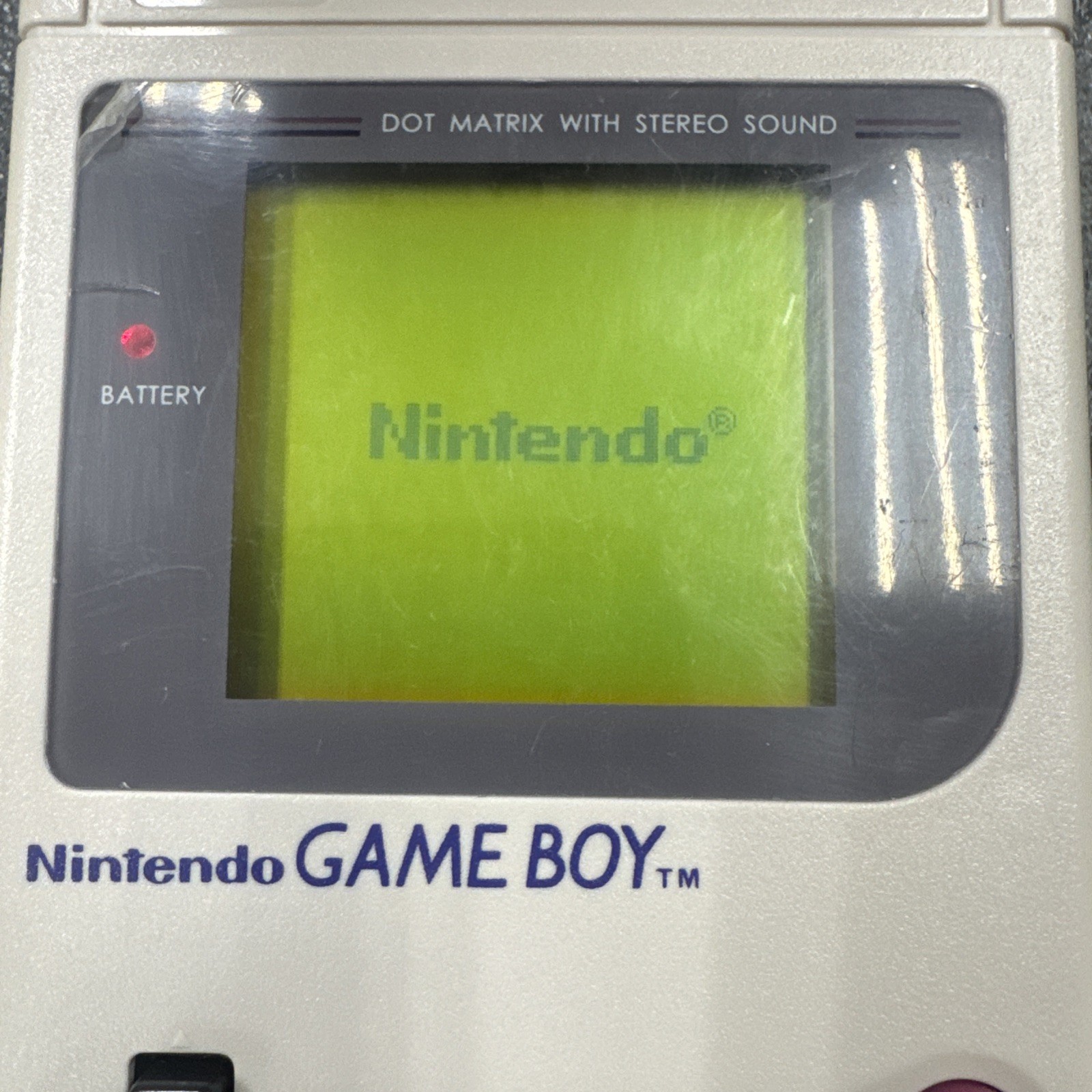 Nintendo Game Boy Launch Edition Handheld System – Complete Matching Serial #s