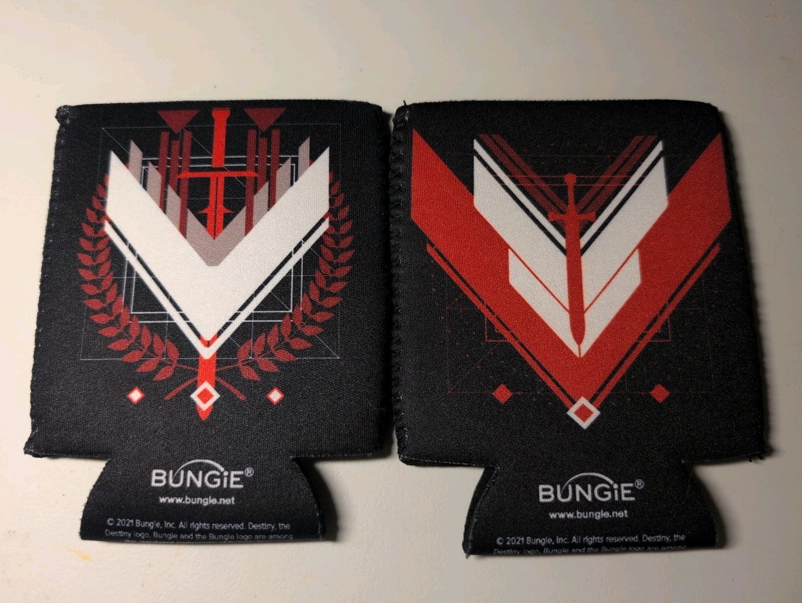 Destiny Loot Crate Exclusive Merch RARE – Valor & Glory Koozie Set, Never Used!