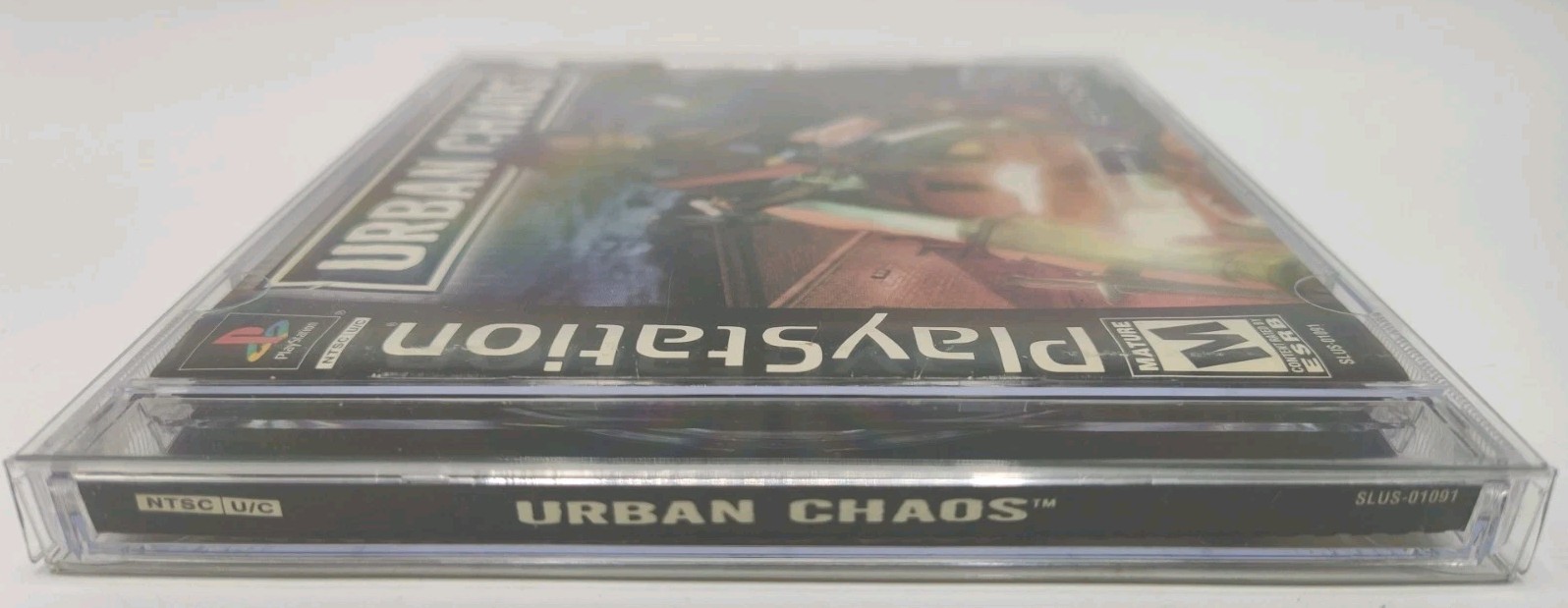 Urban Chaos – (PS1, 1999) *CIB w/ Reg Card + Case Protector* VGC* Tested!