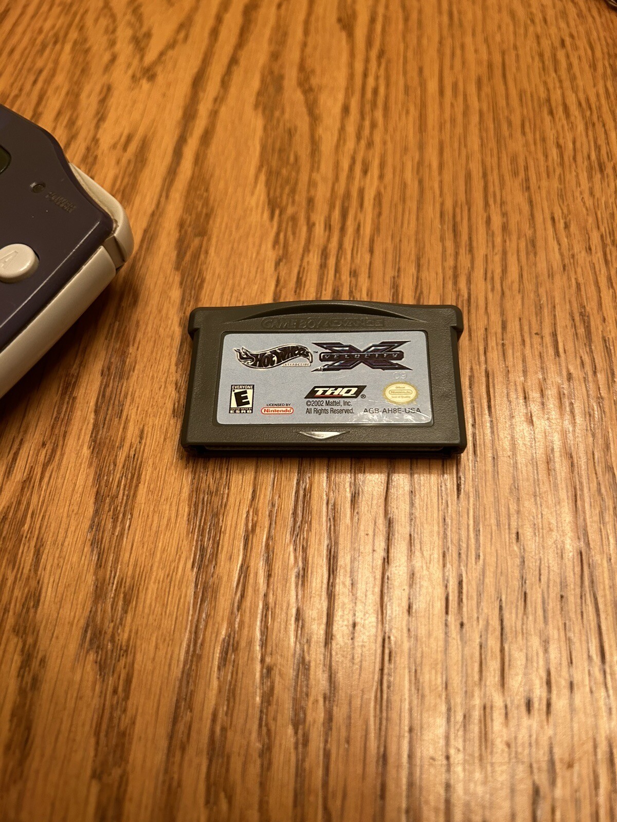 Hot Wheels Velocity X (Game Boy Advance, GBA) Game Only / Tested