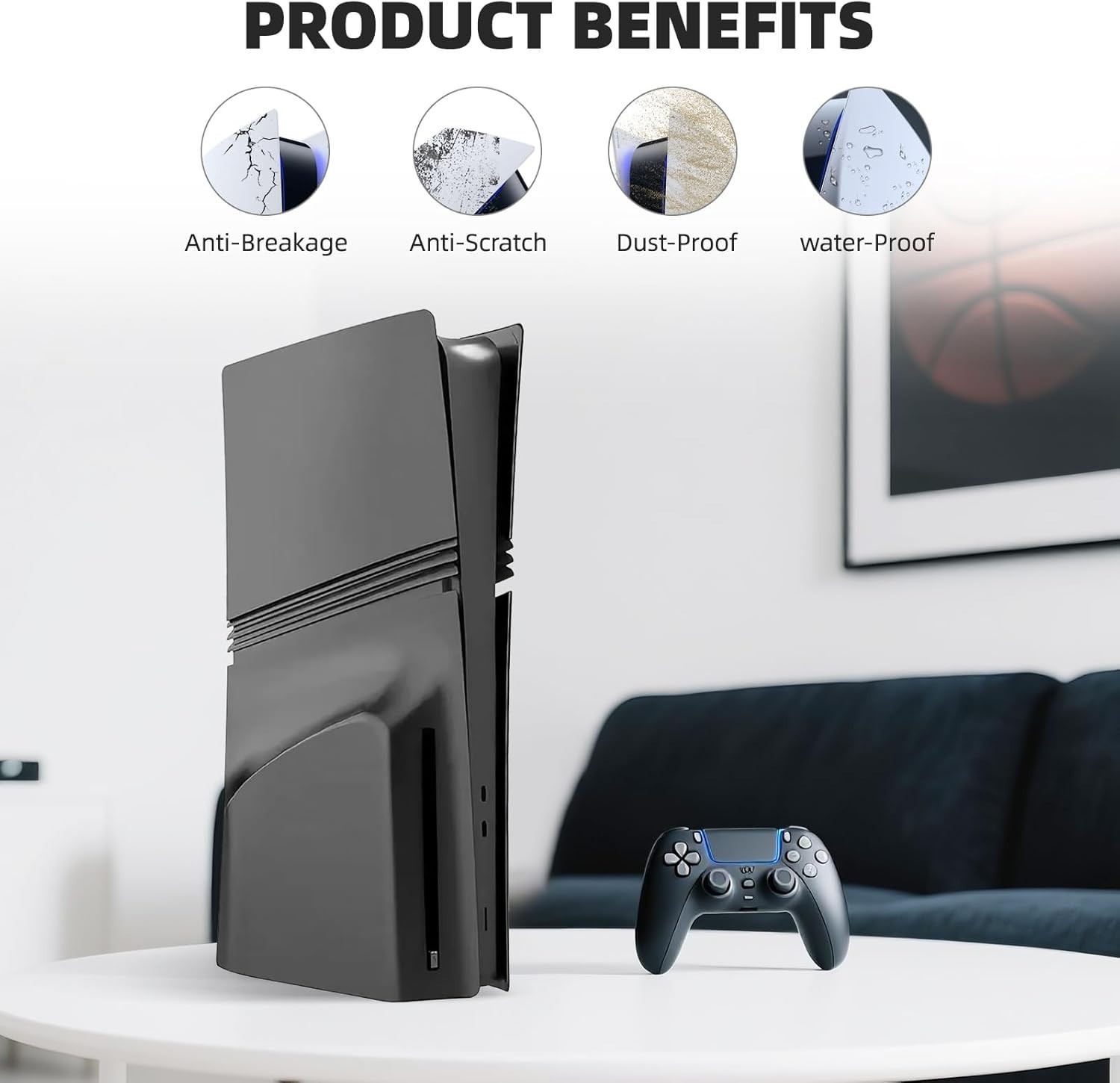 PS5 PRO Disc/Digital FacePlate Cover PlayStation 5 Replacement 30th Anniversary