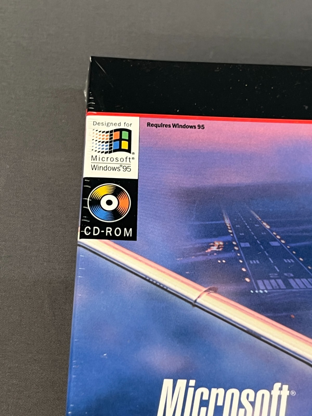 New/NOS Microsoft FLIGHT SIMULATOR 6.0 for Windows 95 PC Factory Sealed