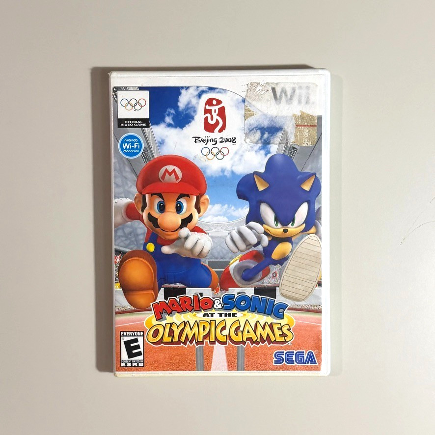 Bundle Mario and Sonic at the Olympic Games London 2012 Nintendo Wii CIB Tested