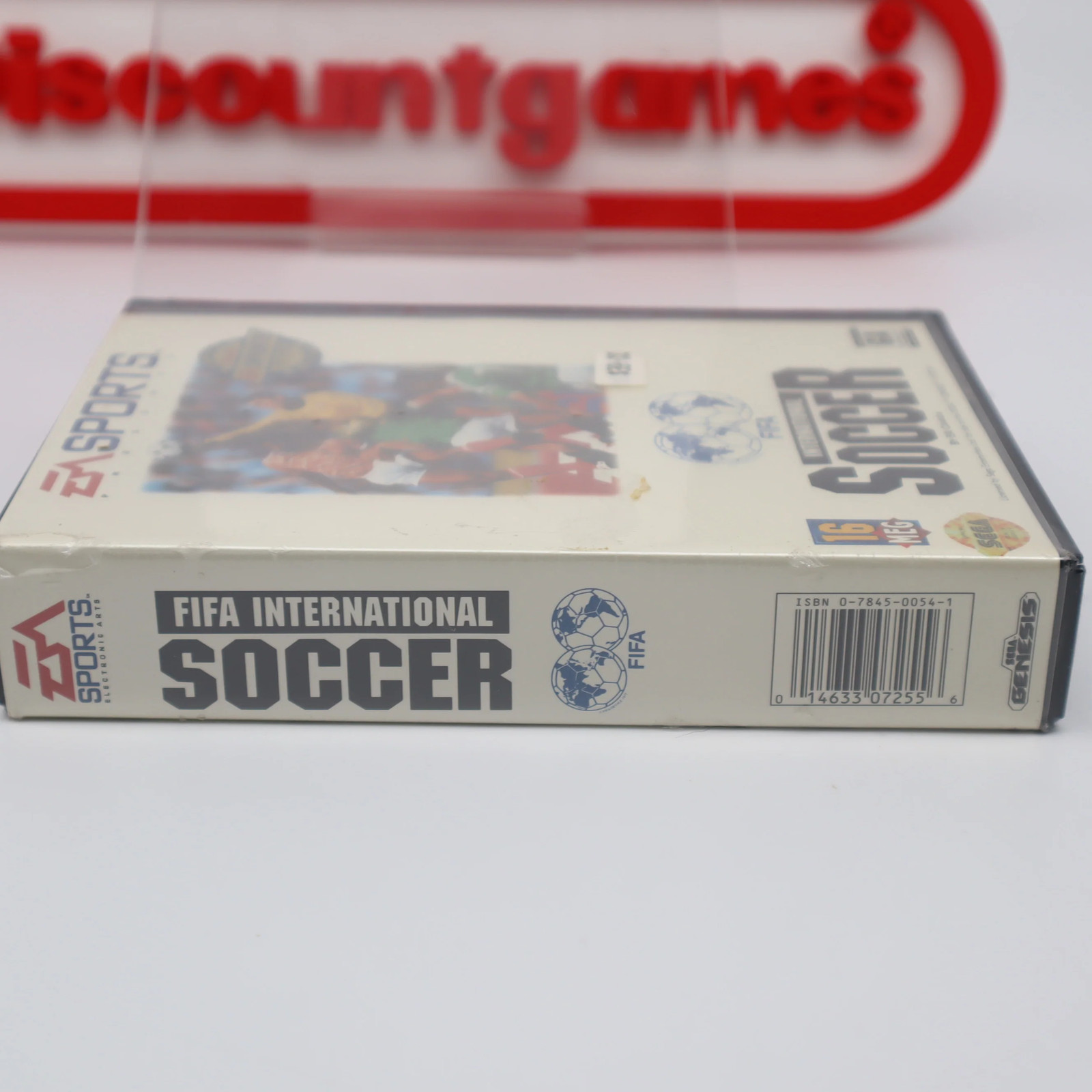 Sega Genesis FIFA INTERNATIONAL SOCCER – EA LIMITED ED 1ST ROUND! NEW & Sealed!