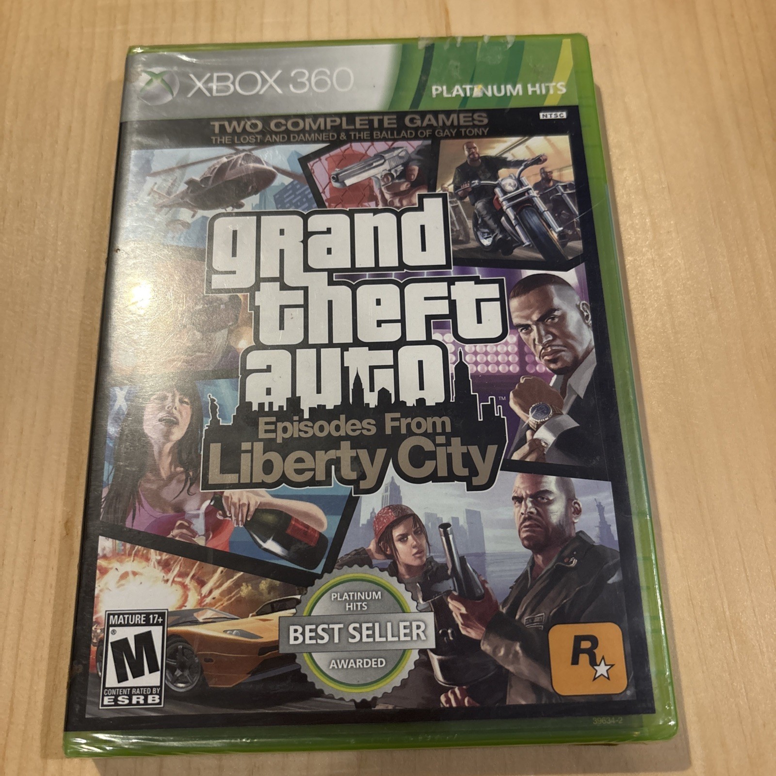 Grand Theft Auto Episodes From Liberty City XBOX 360 2009 BRAND NEW & SEALED GTA