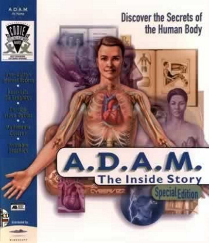 A.D.A.M.: The Inside Story (PC,1996) Medical Instructional CD-ROM Windows 3.1 95