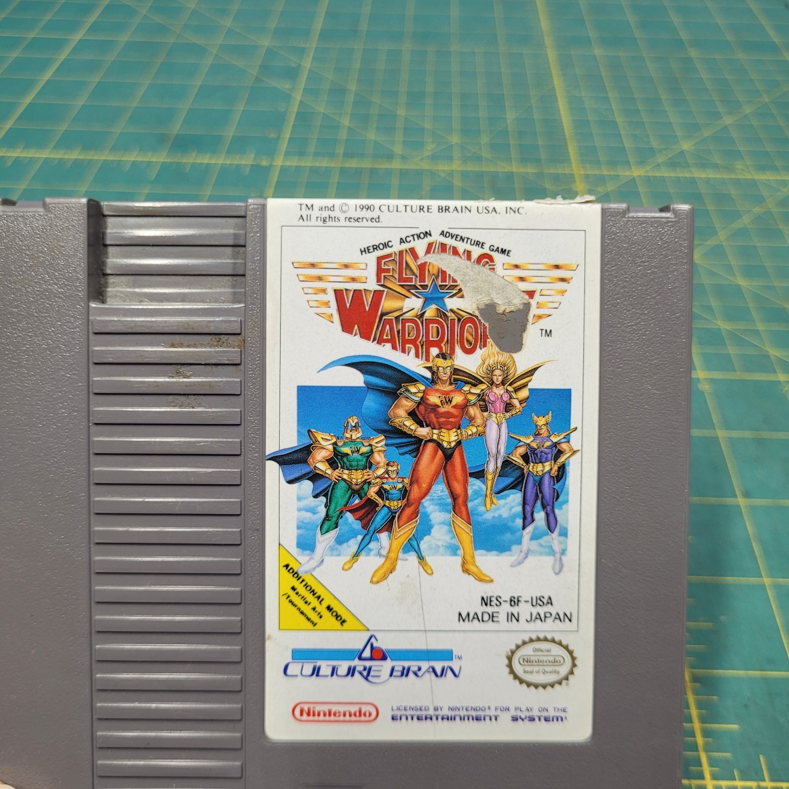 Flying Warriors (Nintendo Entertainment System, 1991) Tested Works