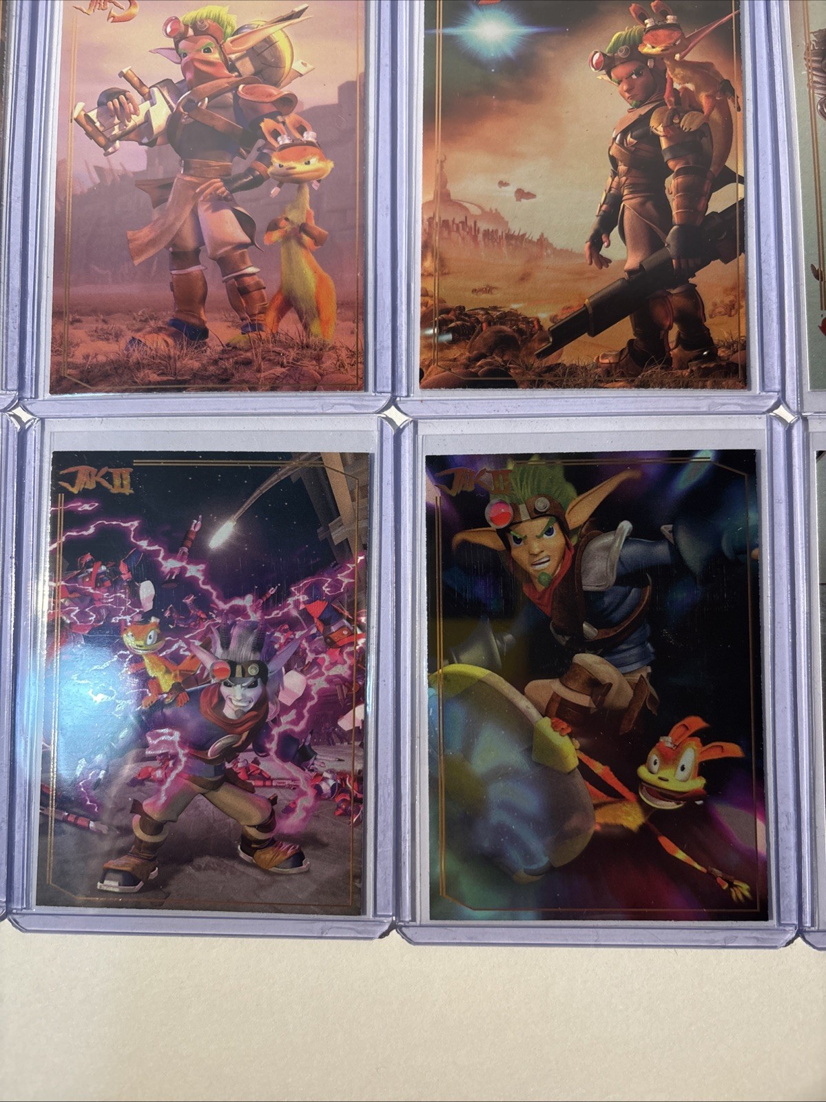 Limited Run Games Jak & Daxter Precursor Legacy Foil Trading Cards 2 3 Full Set