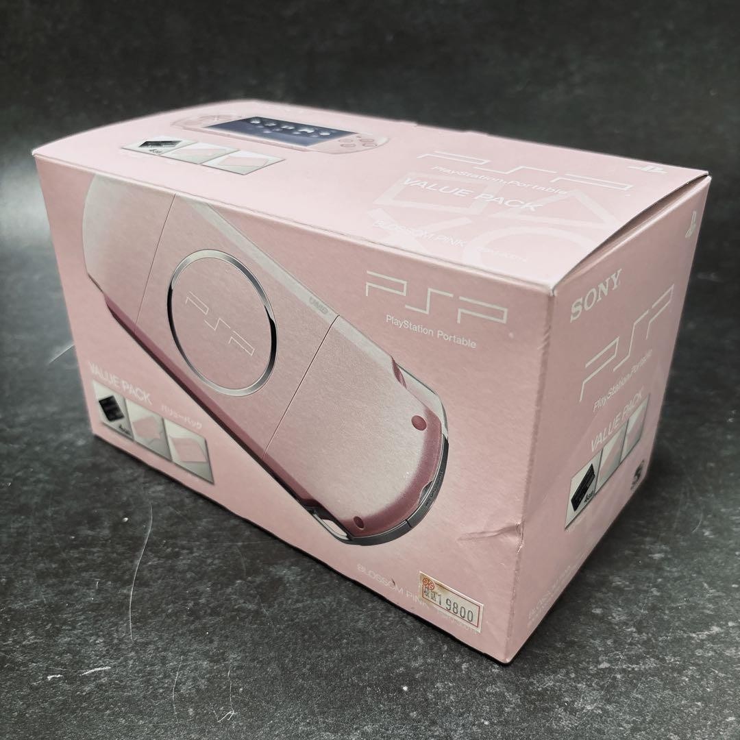 Near Mint Sony PSP-3000 PSP 3000 Console Pink Region Free Value Pack