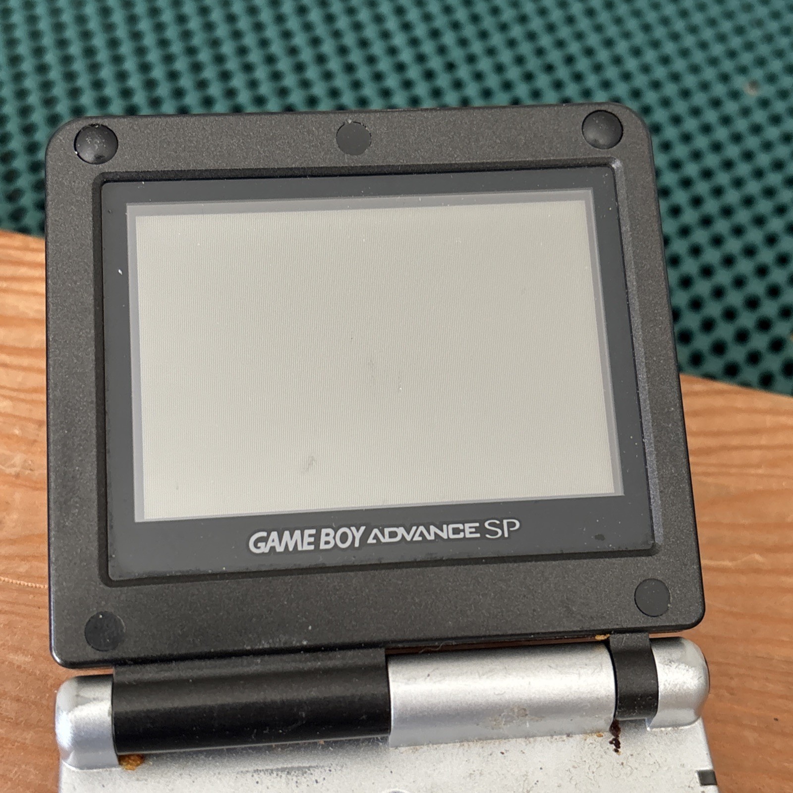 Nintendo Game Boy Advance SP Handheld System – Silver & Black NEW BATTERY