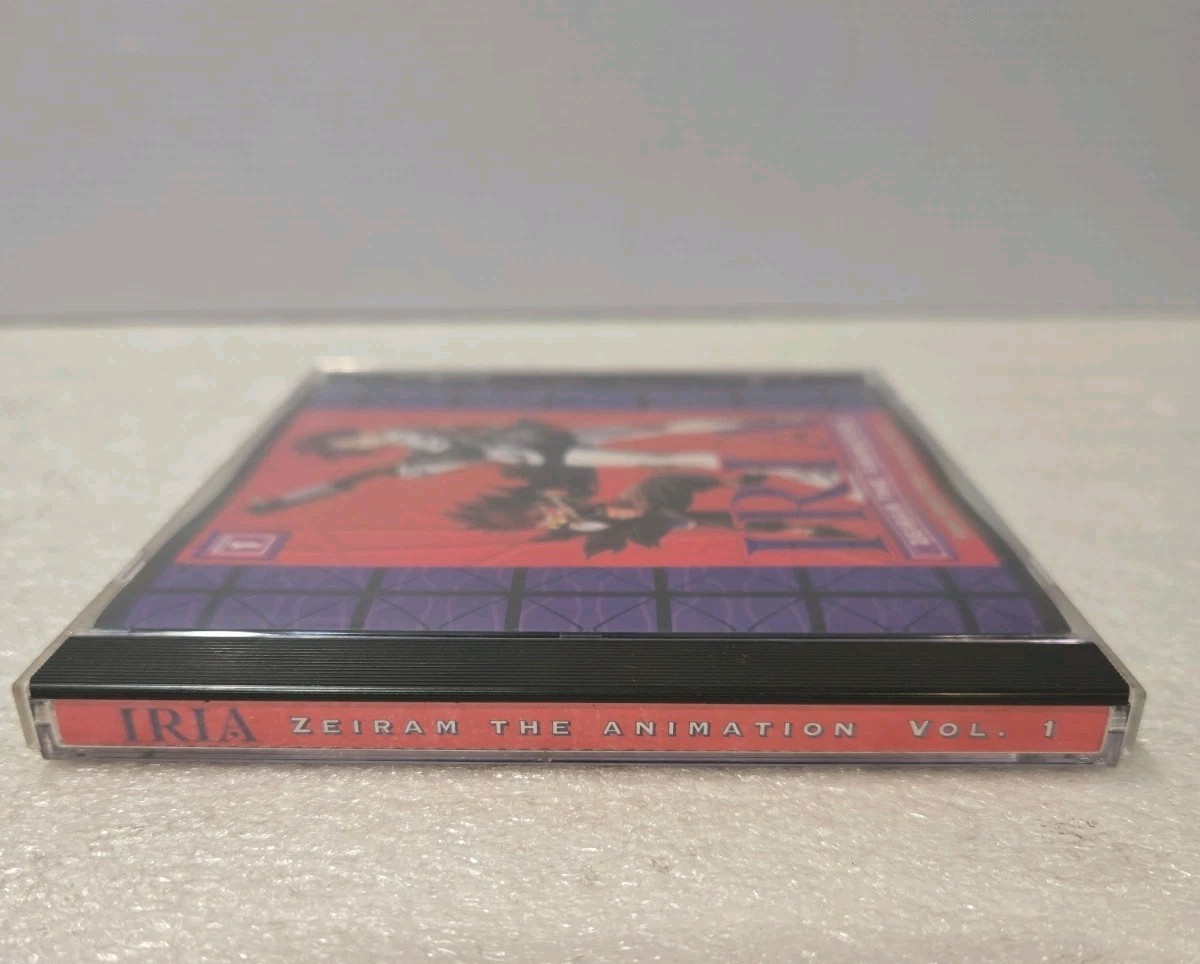 Iria Zeiram the Animation 1994 JapanManga Corps 2000 CD-ROM Video RARE MINT DISC